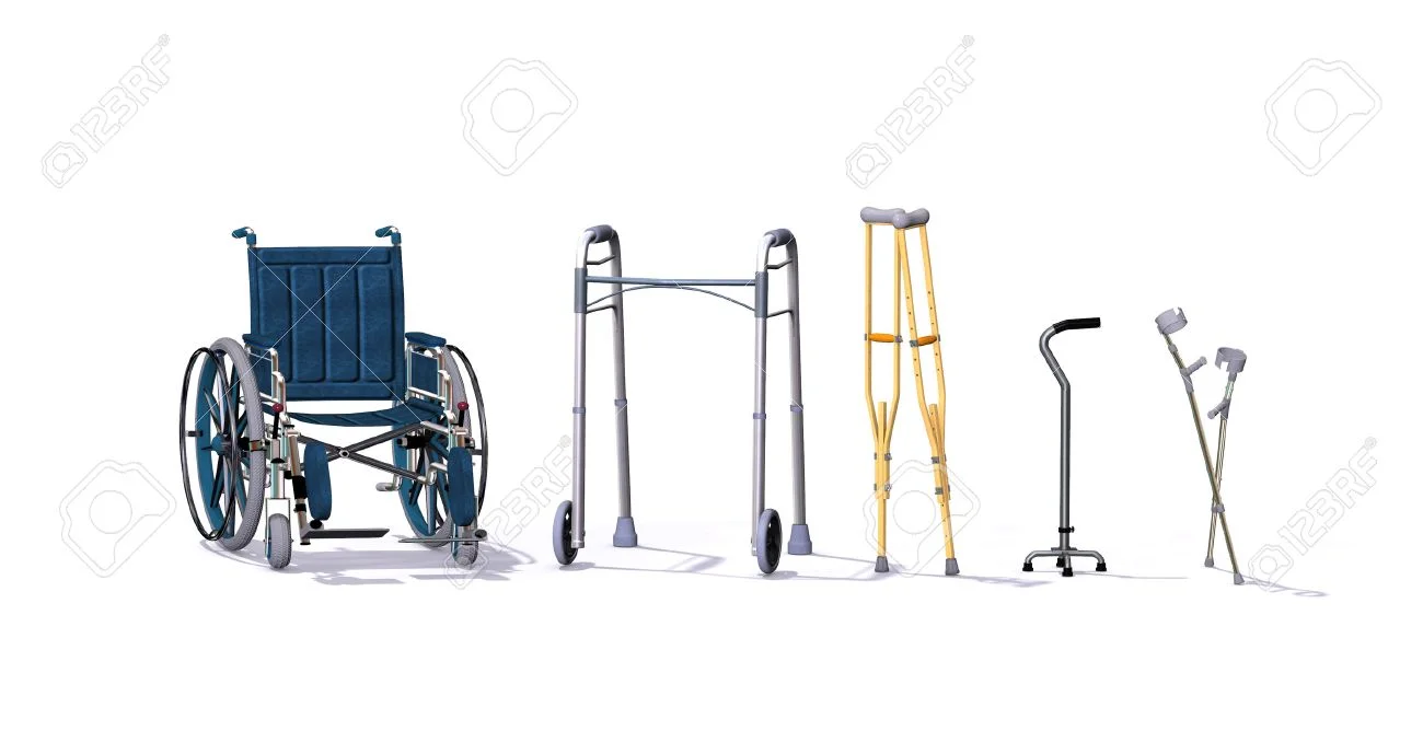 63982326-a-collection-of-mobility-aids-including-a-wheelchair-walker-crutches-quad-cane-and-forearm-crutches-.jpg