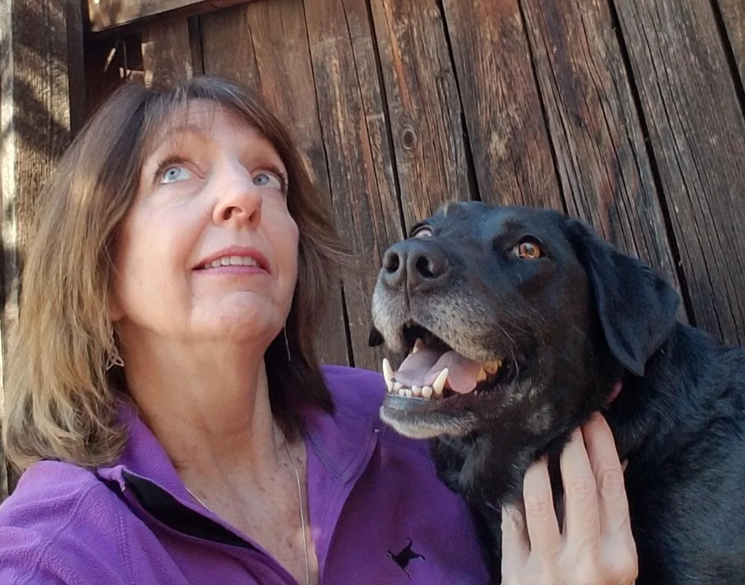 The newest addition to the Maintain Me team, Julie Donelan, in self-titled picture "Squirrel". Too funny! Her fur babies Dakota and Tesla in picture below. Look for her full bio in next week's email!
