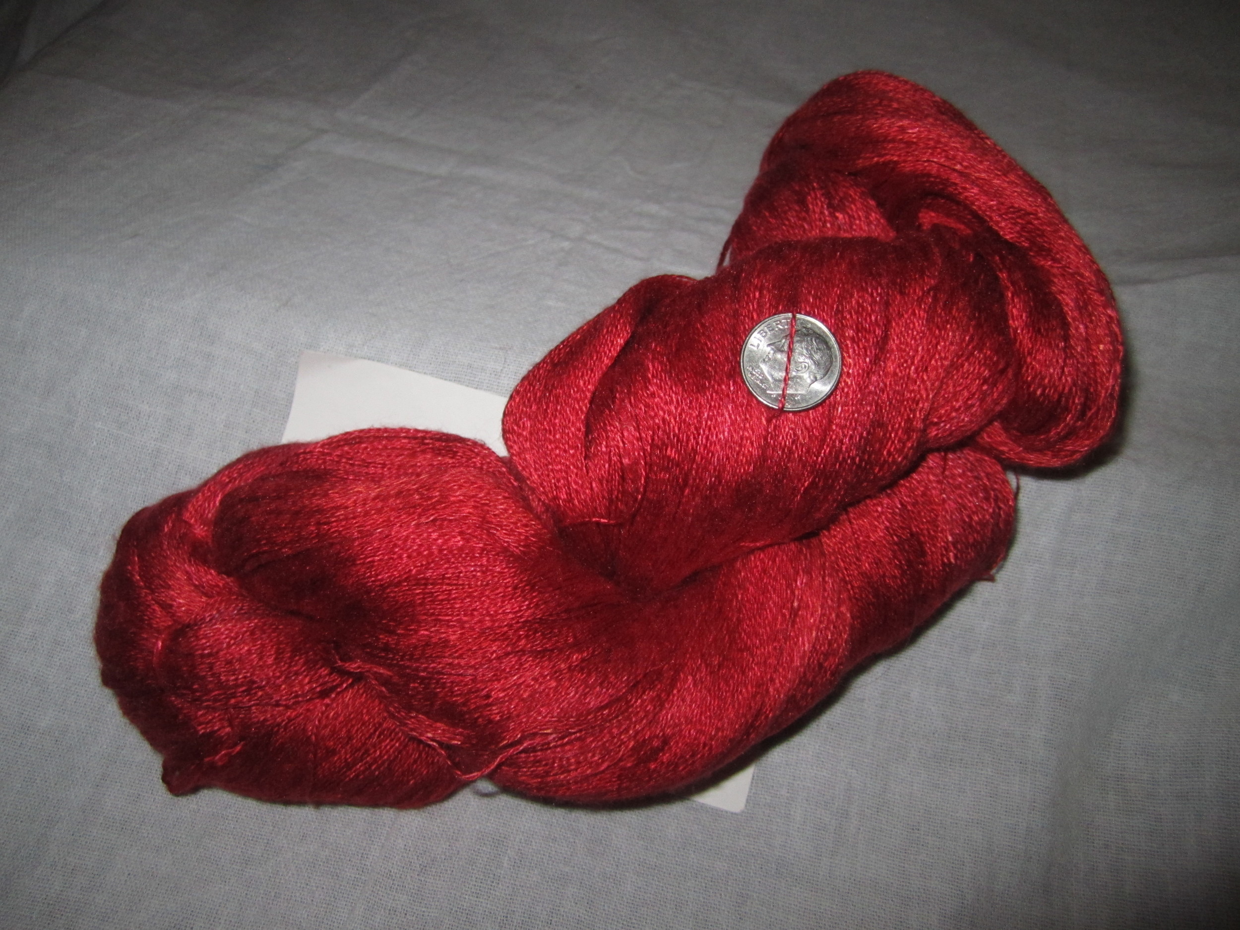 Spindle Spun Silk