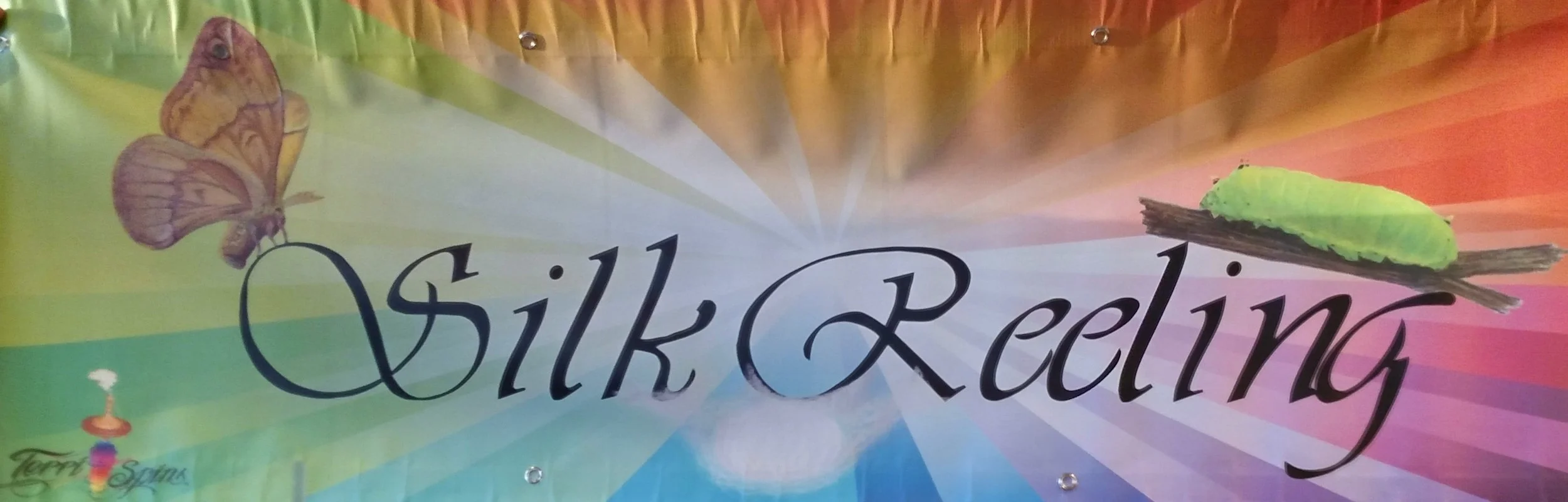 The Big E - Silk Reeling Demonstration