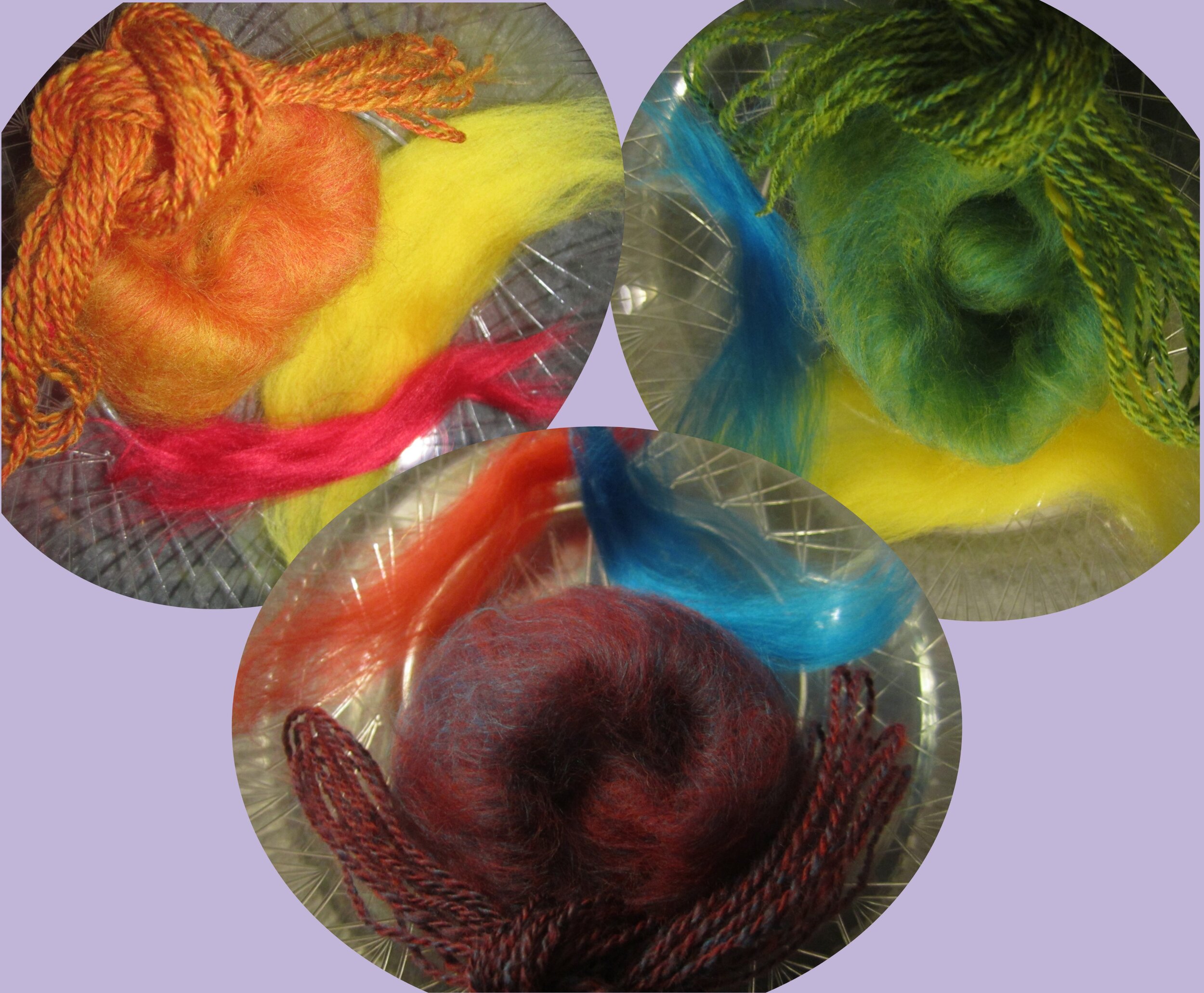 New England Fiber Festival - Color Blending on Handcards