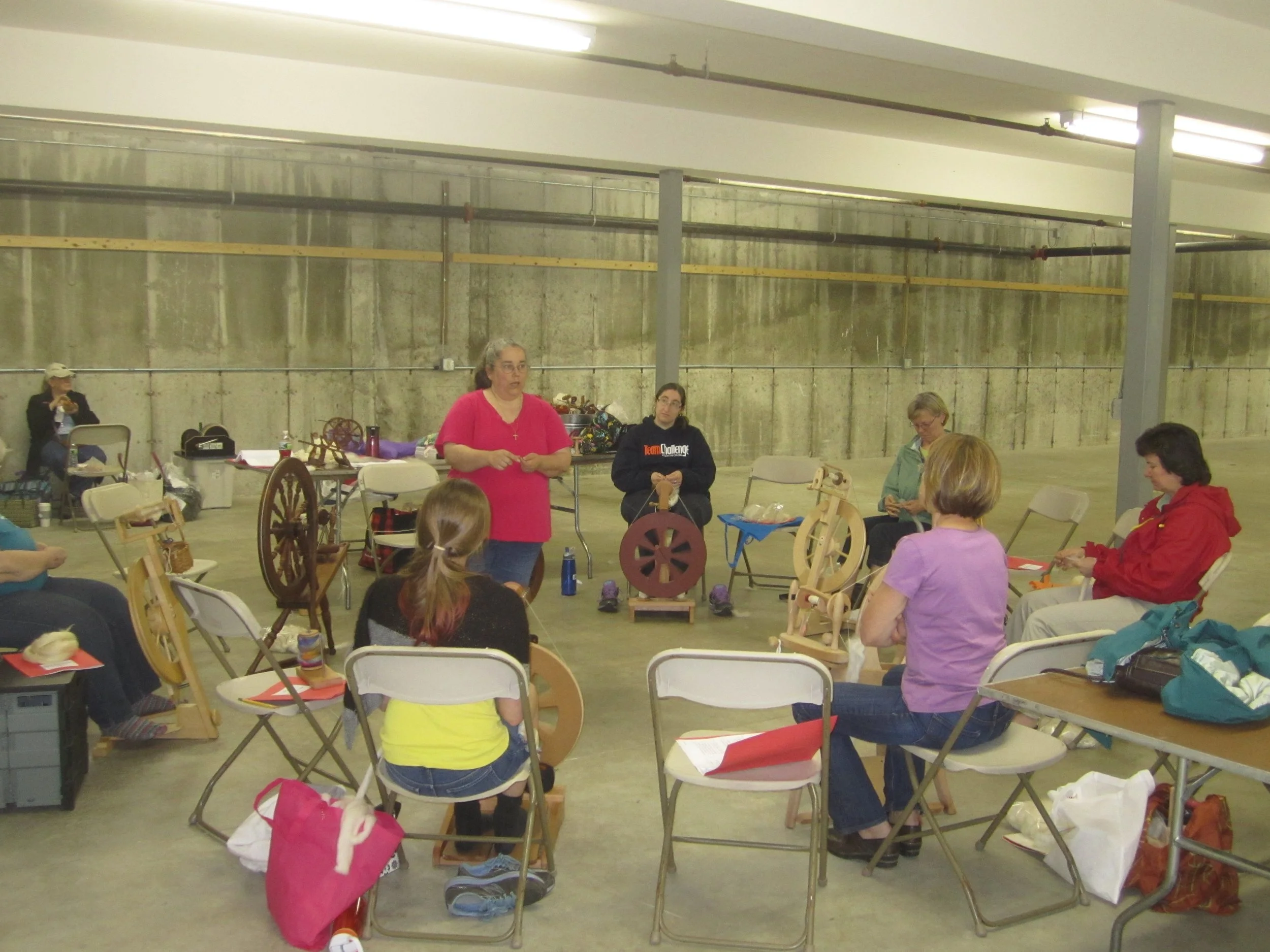 Spinning for Lace
