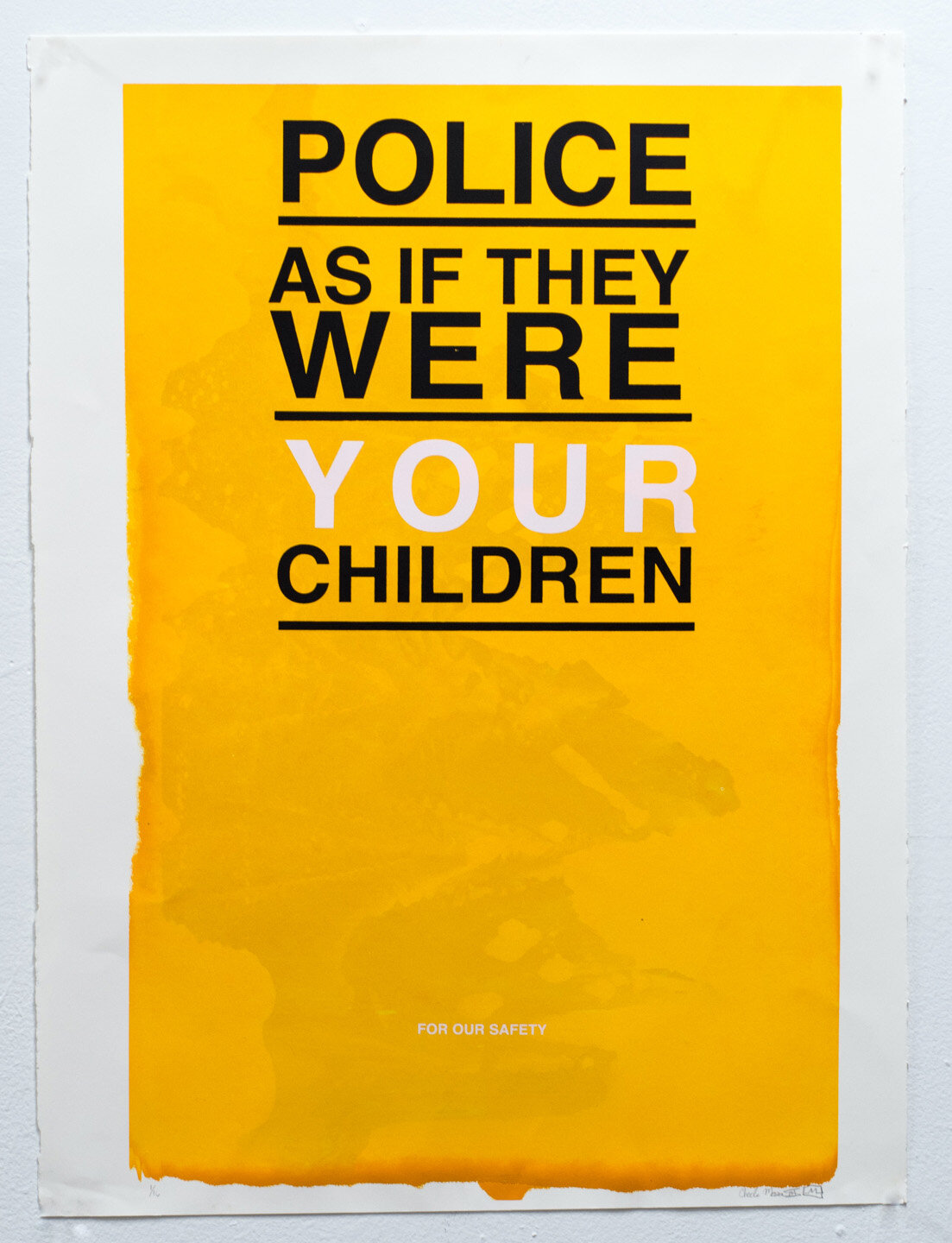 Police as if they were (for our safety)