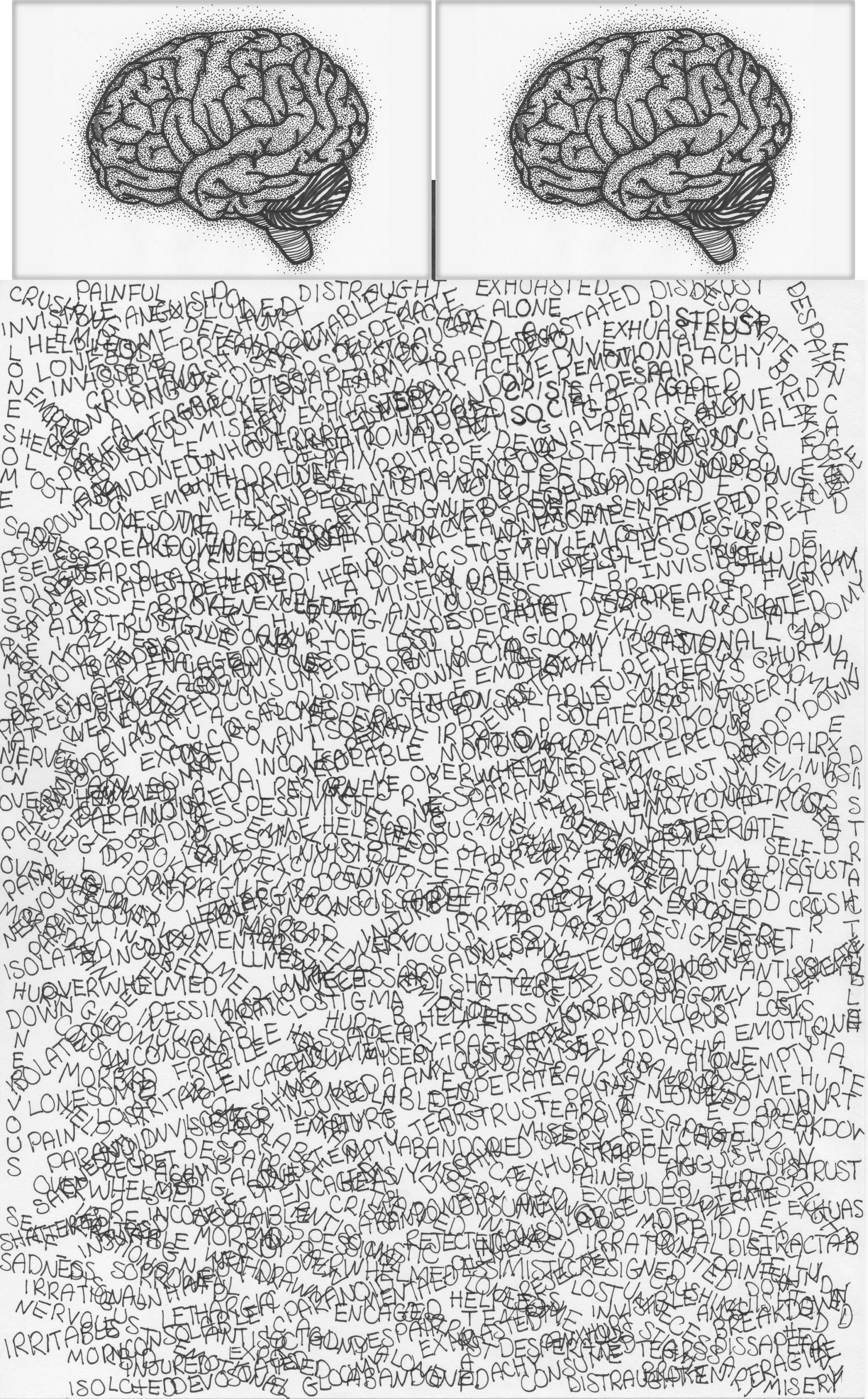 Depression: Quilt Cover and Pillow Cases