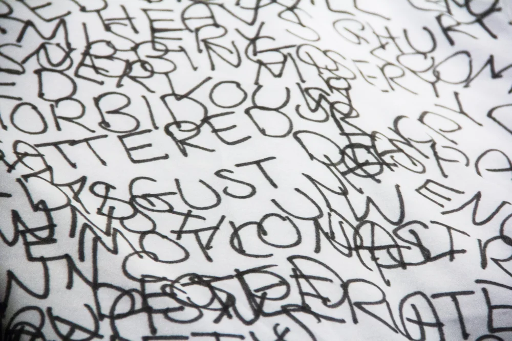 Installation Detail - Close Up, Duvet Cover