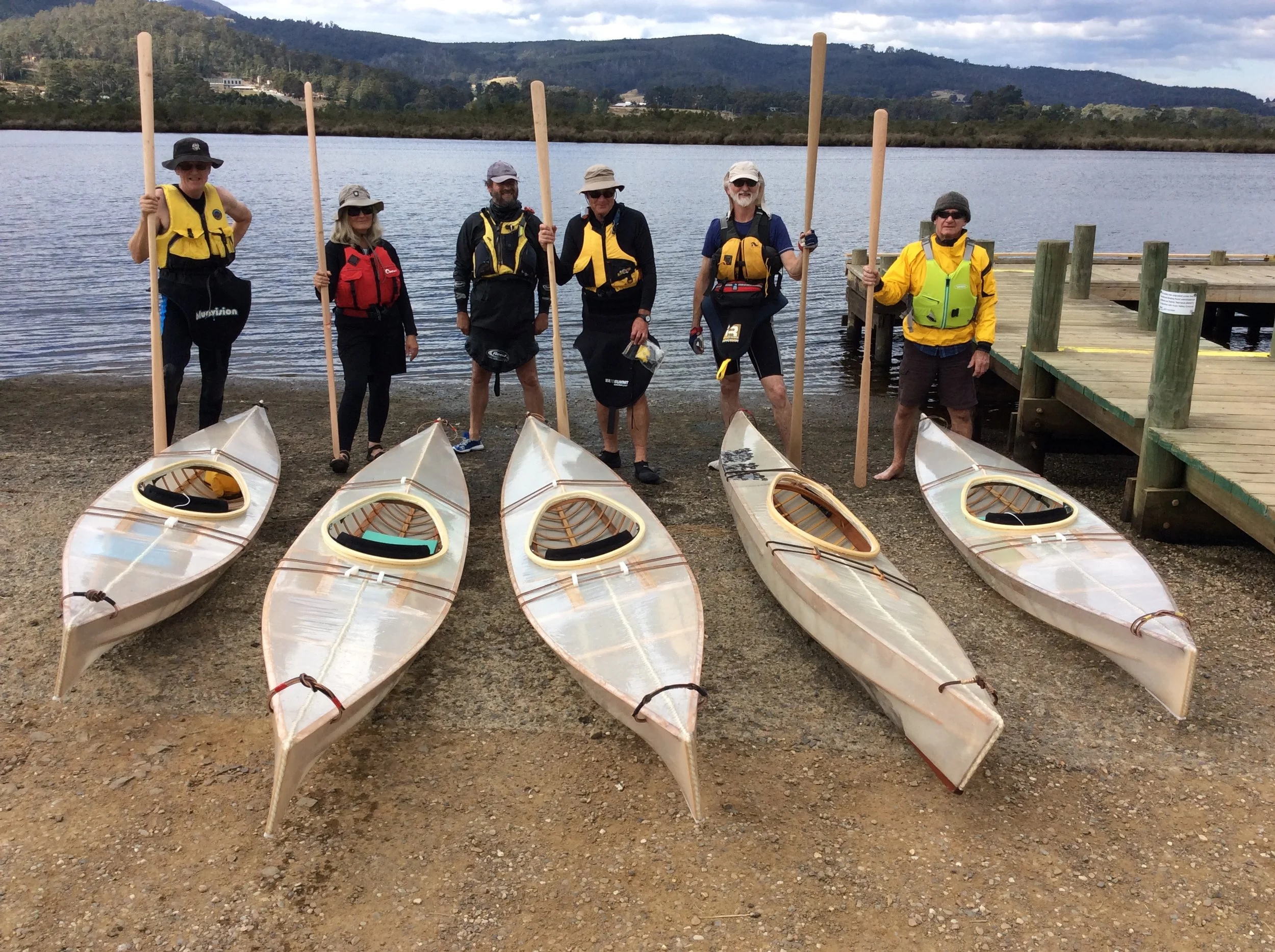 Skin on Frame Kayak course April 2017