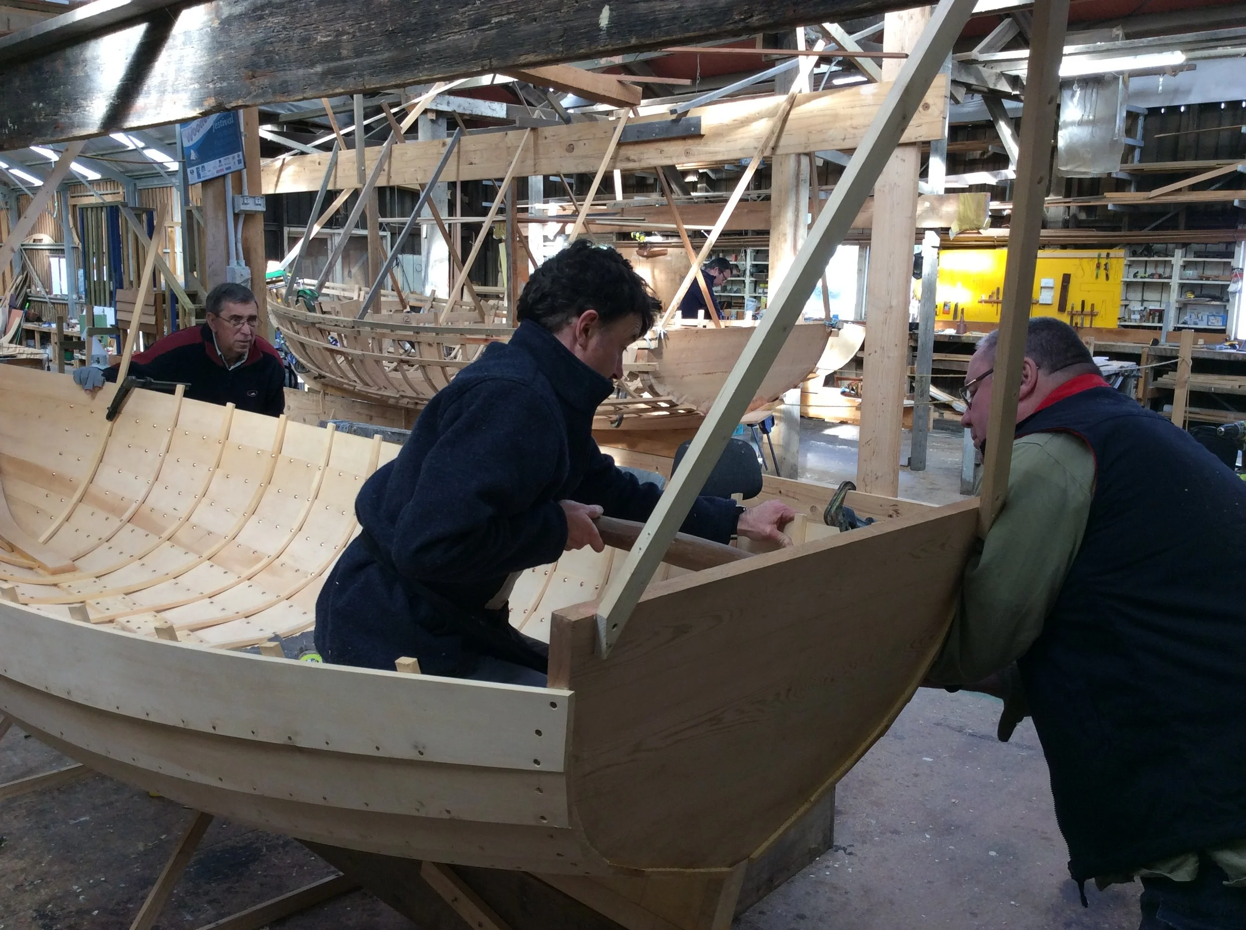 Clinker construction April 17