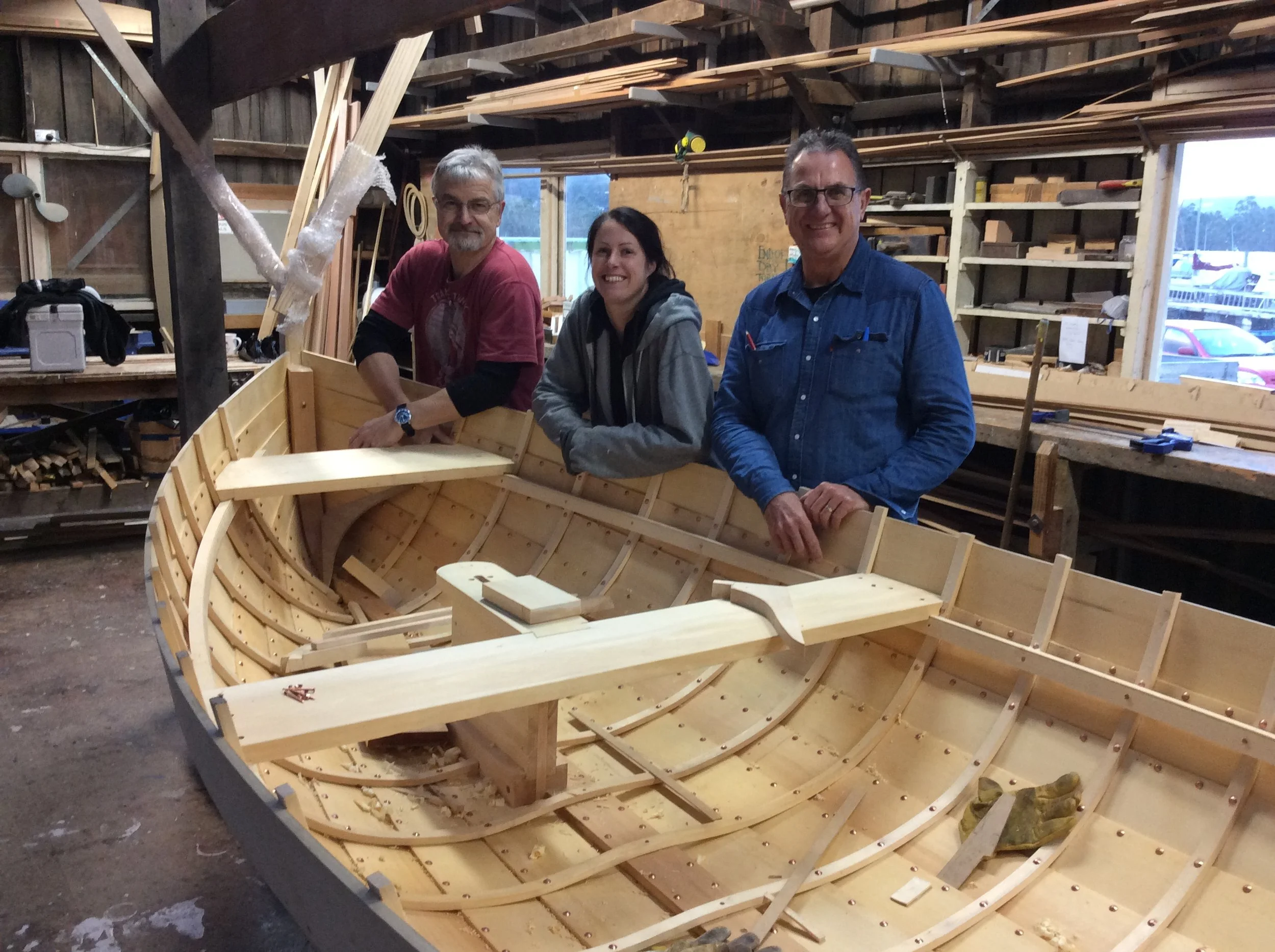 Mike, Ellie and Wayne