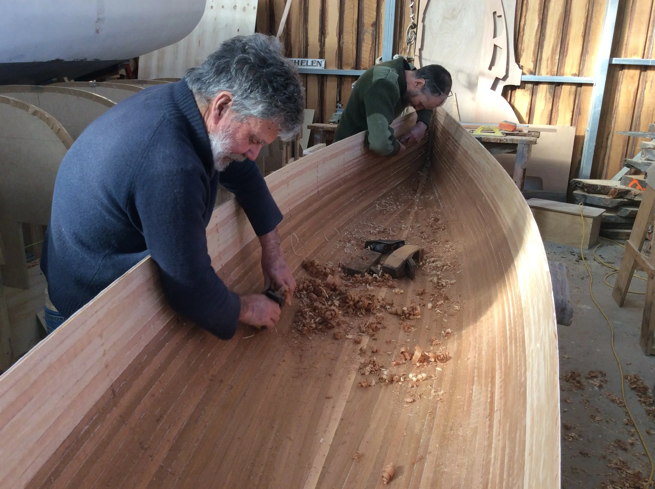 Pete and Pete on the Peter canoe