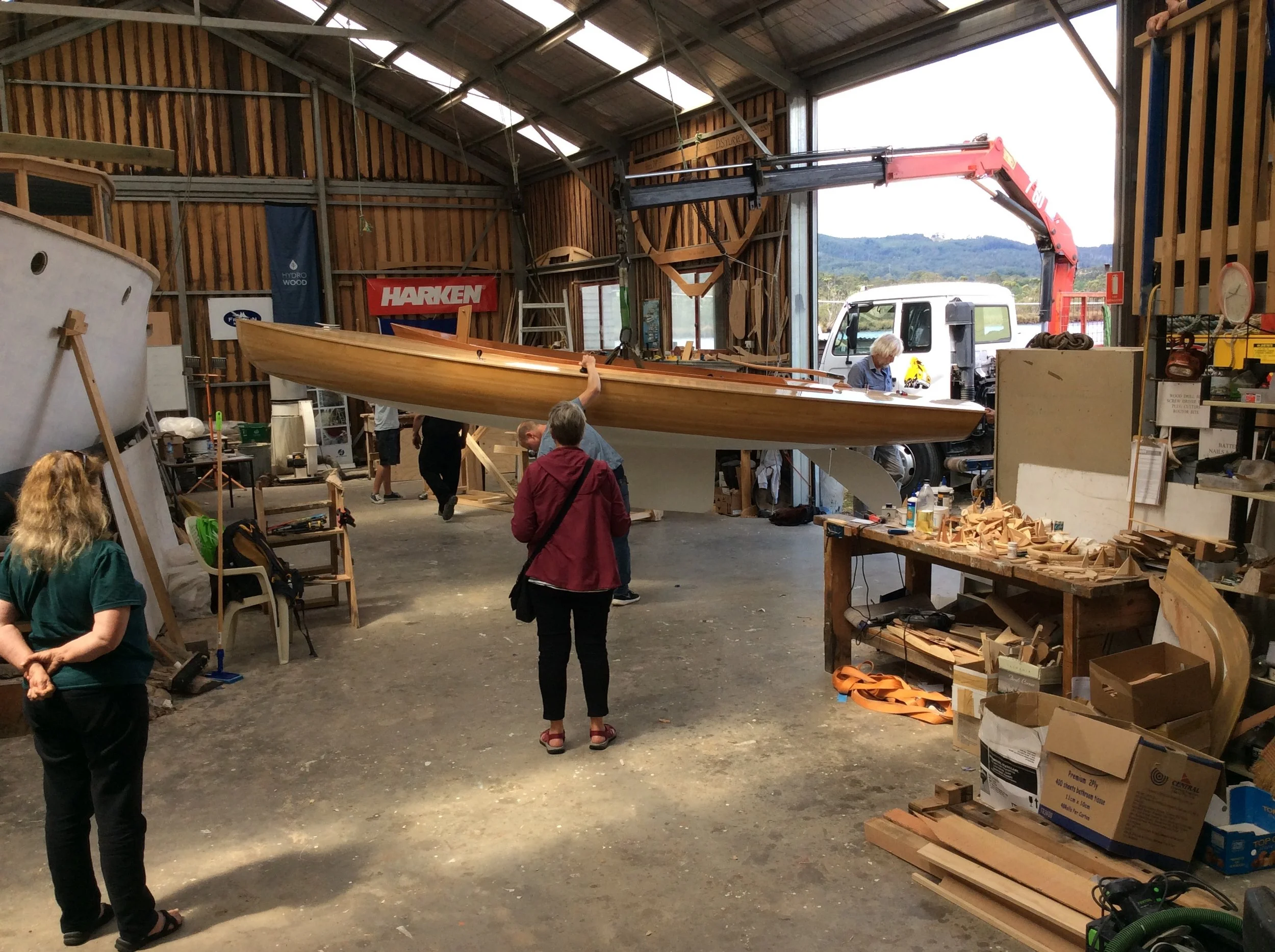 The Dutch built BM16m2 leaving the shed for the AWBF 2017