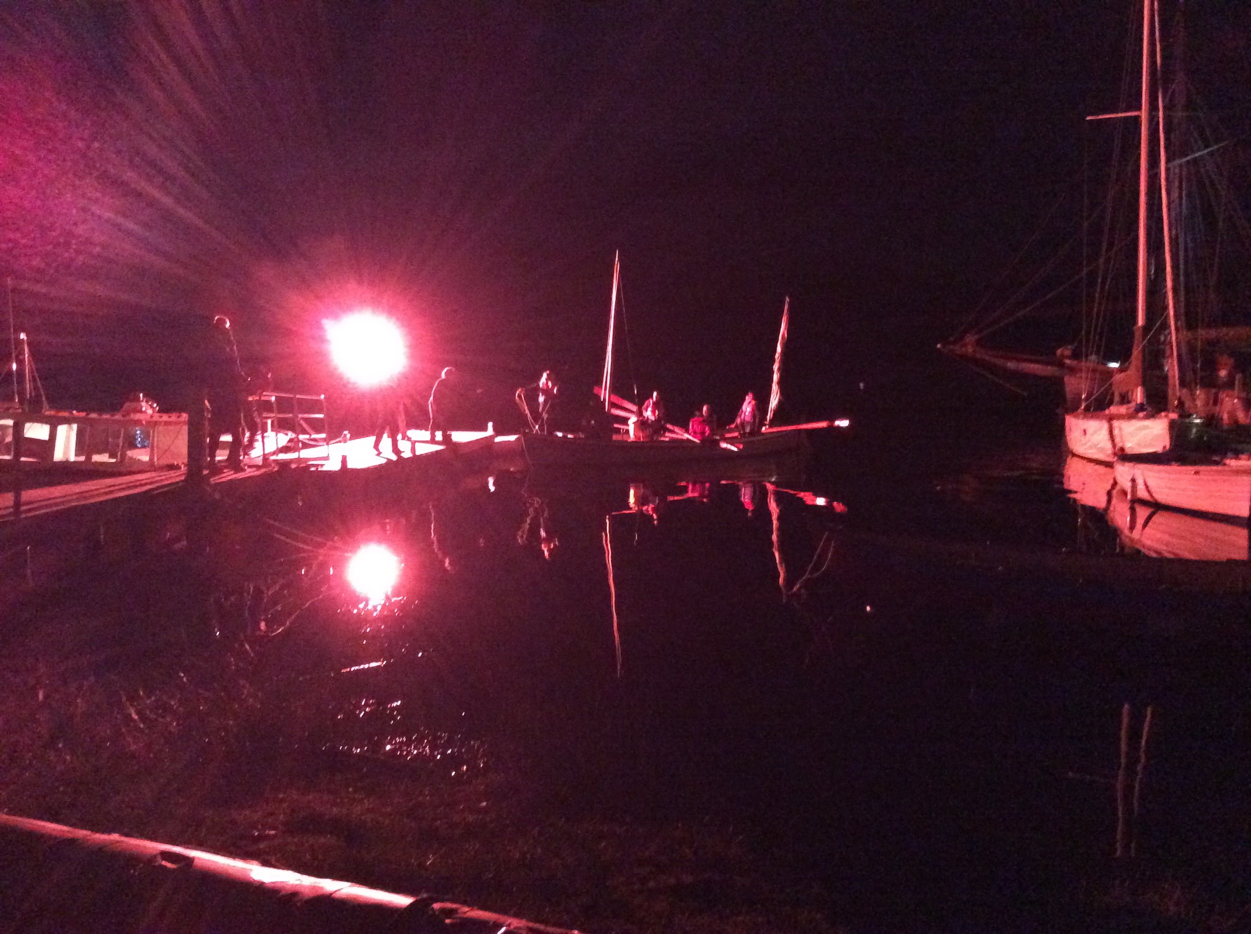 The re-launch of Monty - the LBT's Montagu Whaler