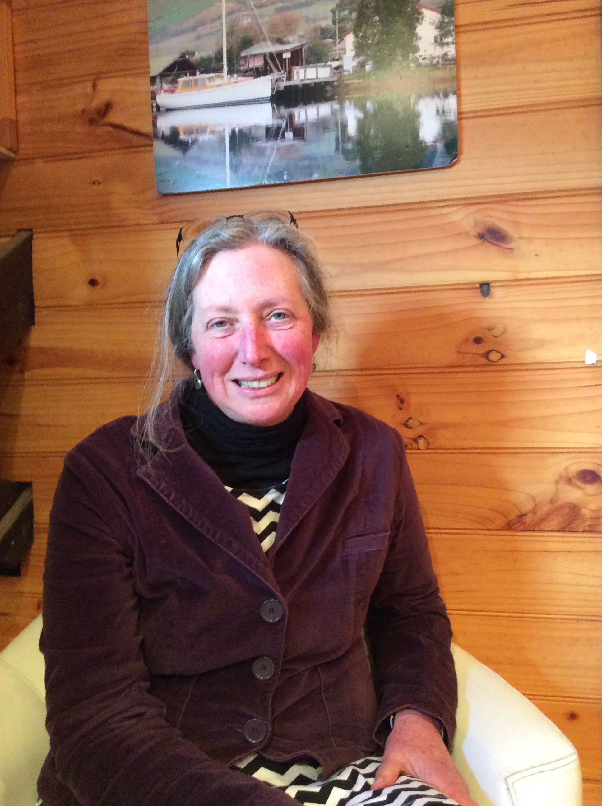 Anne just loving having her photo taken