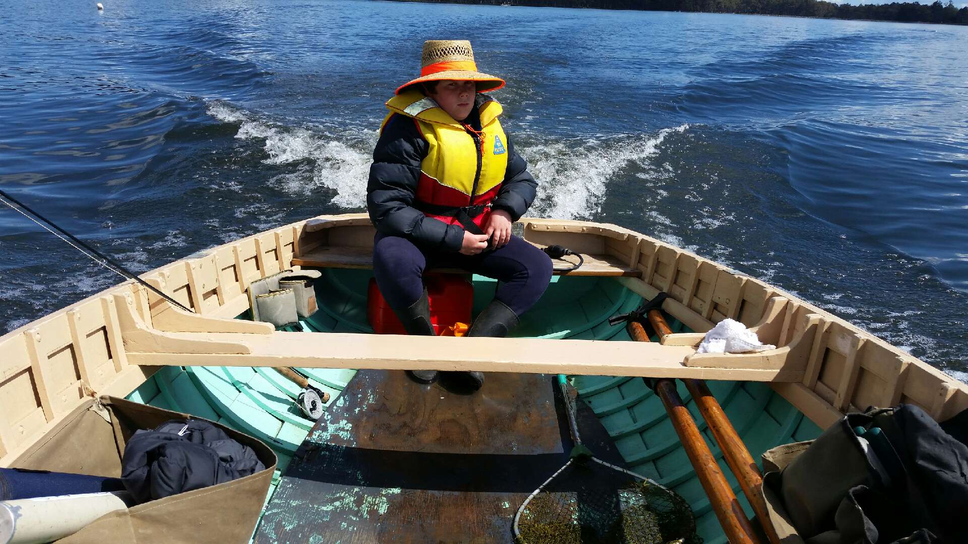 Fazackerly dinghy back on the water.jpeg