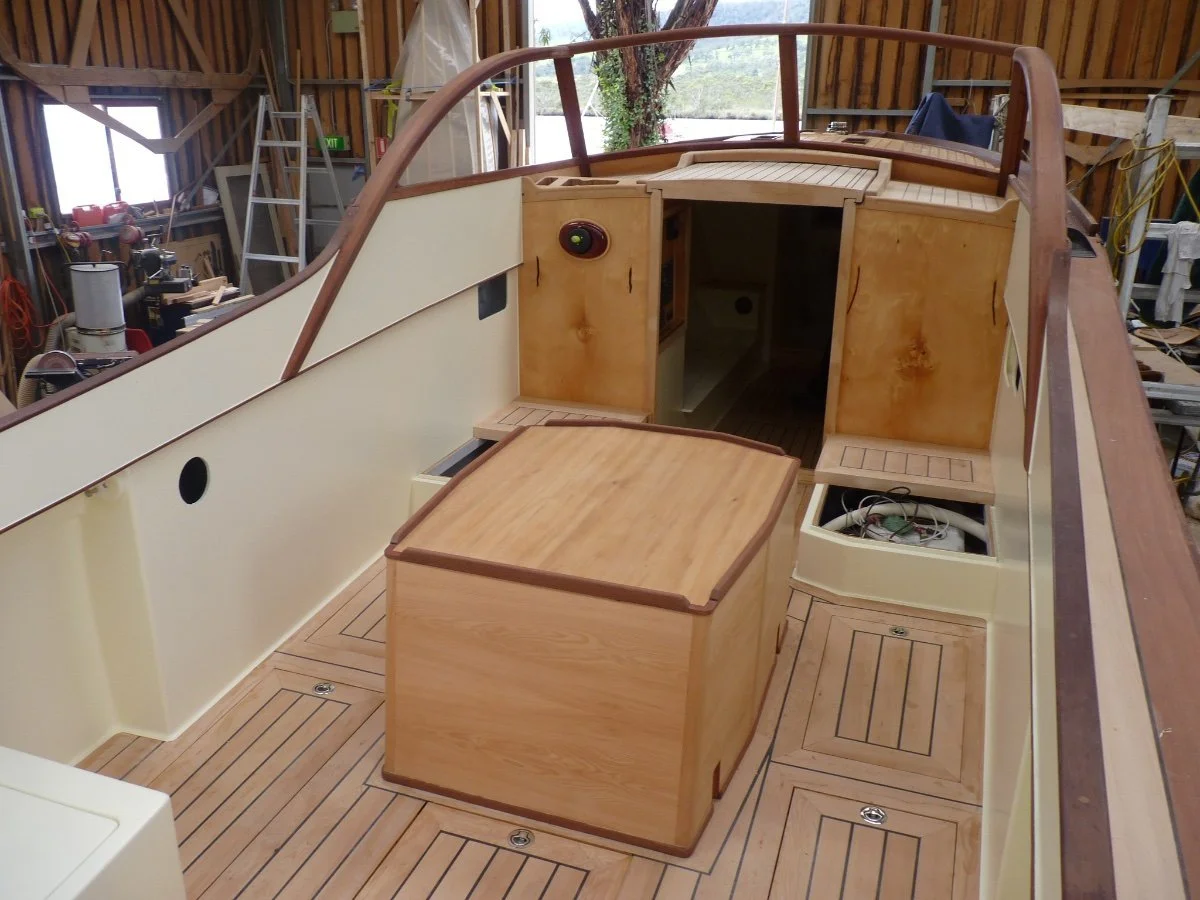 The Franklin 29 Our new Signature Boat — The Australian Wooden Boat School, Wooden Boat Centre