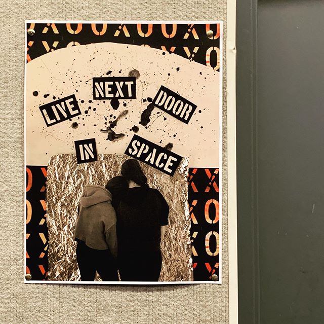 #Highland19 has concluded! We are so proud of and moved by the youth artists we had the honor of collaborating with at #HighlandHighSchool and #MACCS. Look for their collage diptychs, which deal with theme of communication, on signs off Central in th