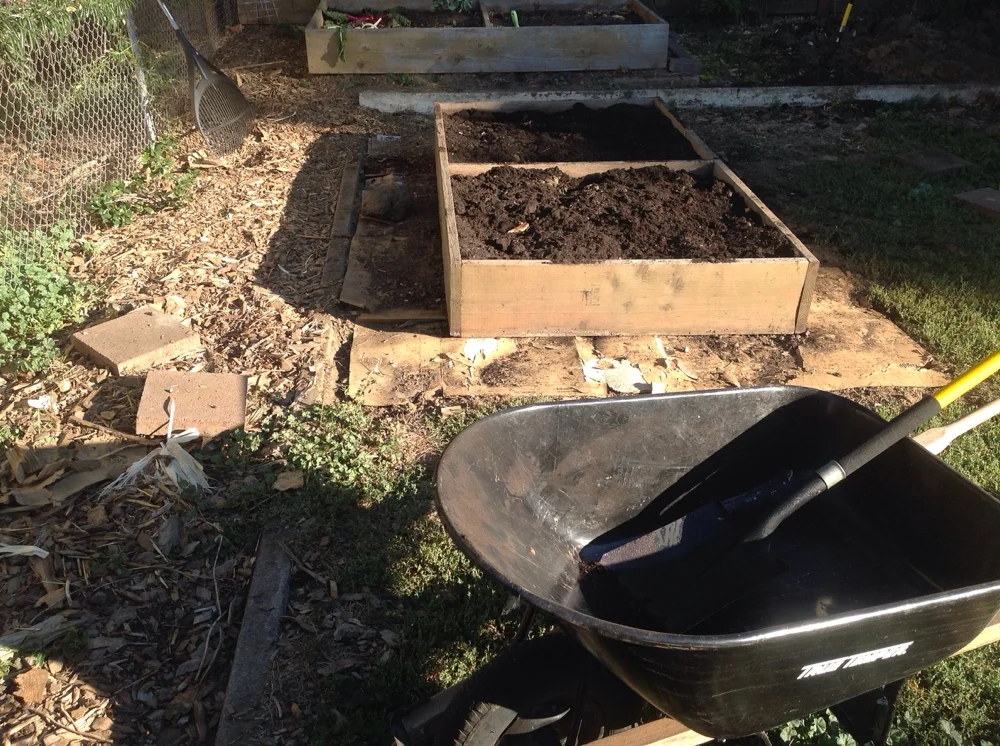 Laying Down the Winter Beds