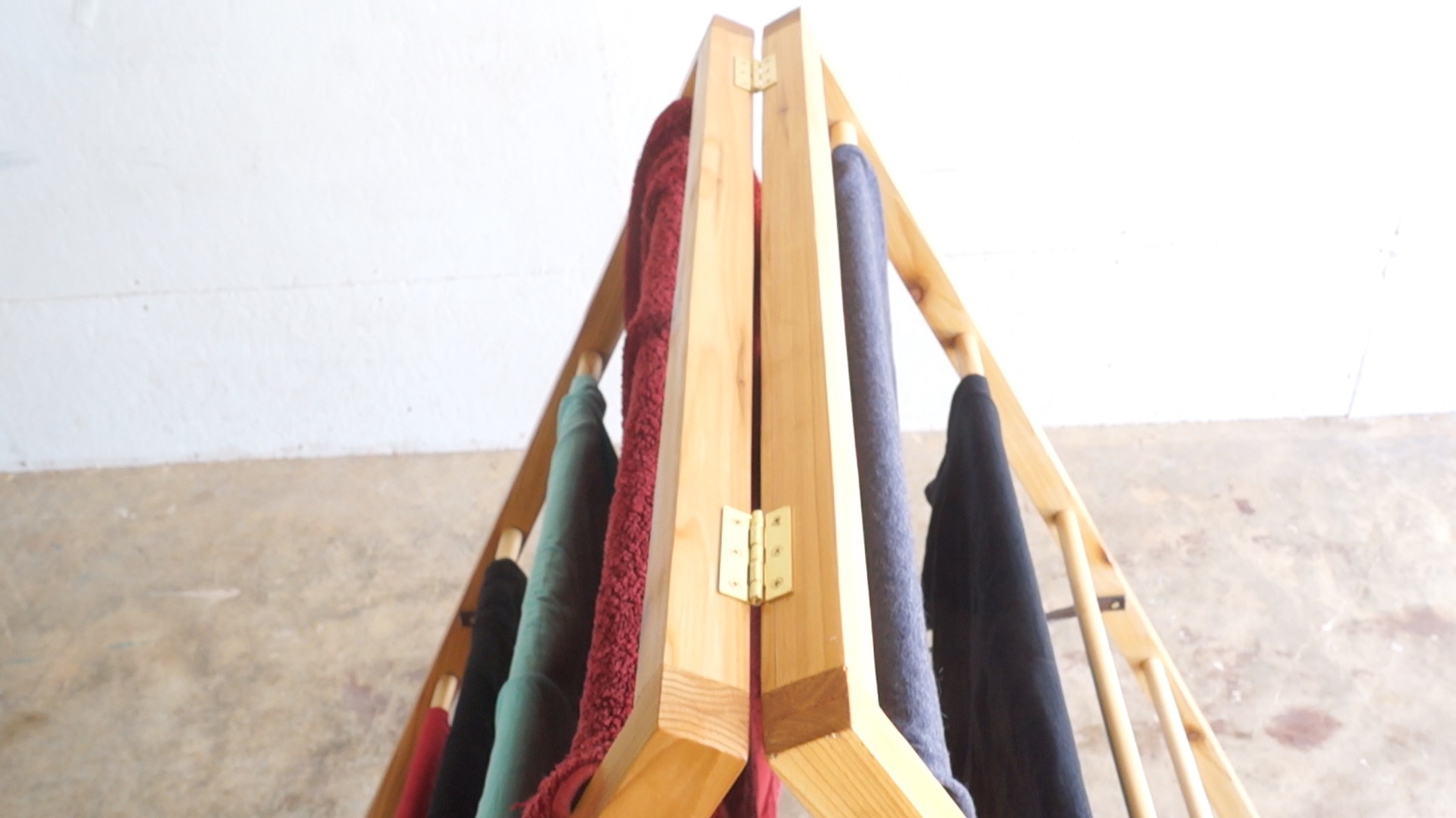 How To Make Foldable Clothes Drying Rack