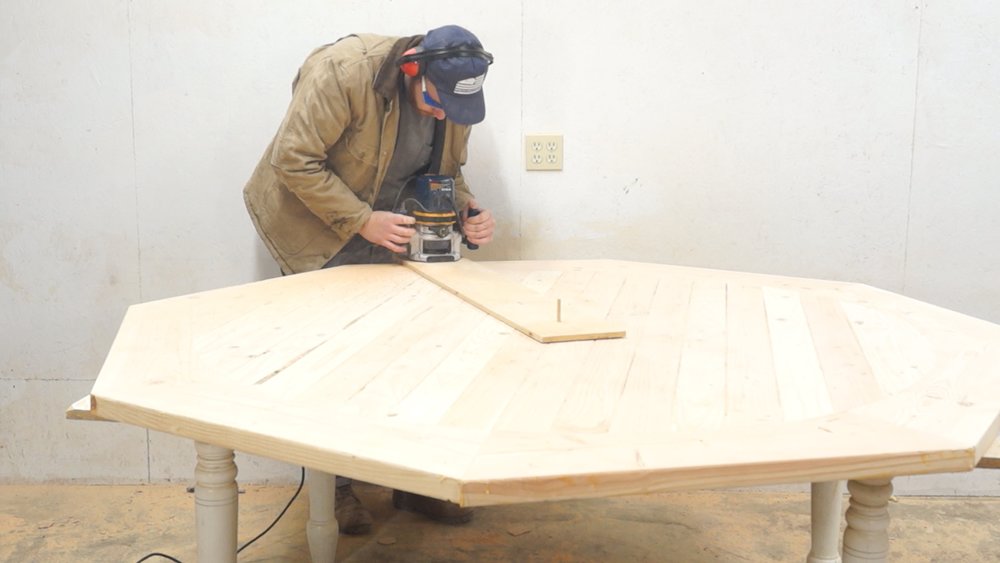 Diy Round Farmhouse Dining Table, Making A Round Table