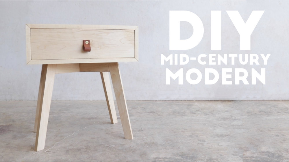 Diy Side Table Modern Builds - Diy Mid Century Modern Nightstand Diy Side Table Modern Builds - Diy Mid Century Modern Nightstand