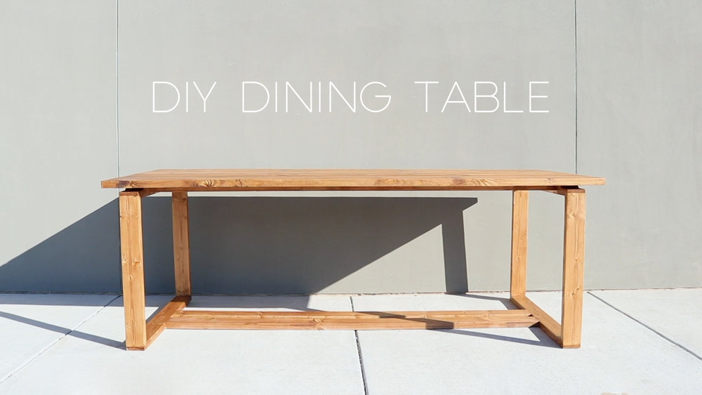Split Top Dining Table Modern Builds Split Top Dining Table Modern Builds, Homemade Modern Dining Table
