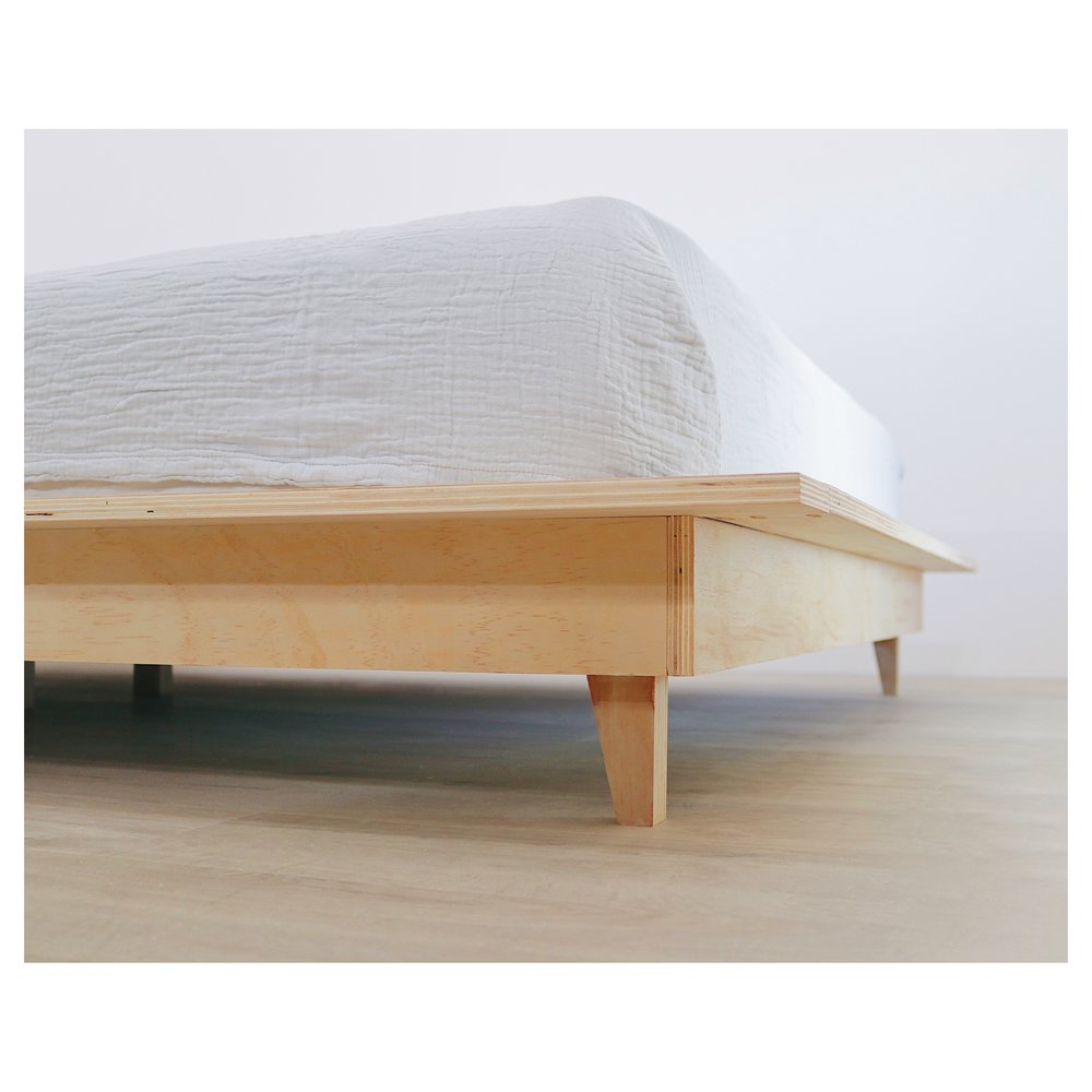 Diy Plywood Bed Modern Builds, Plywood Bed Frame