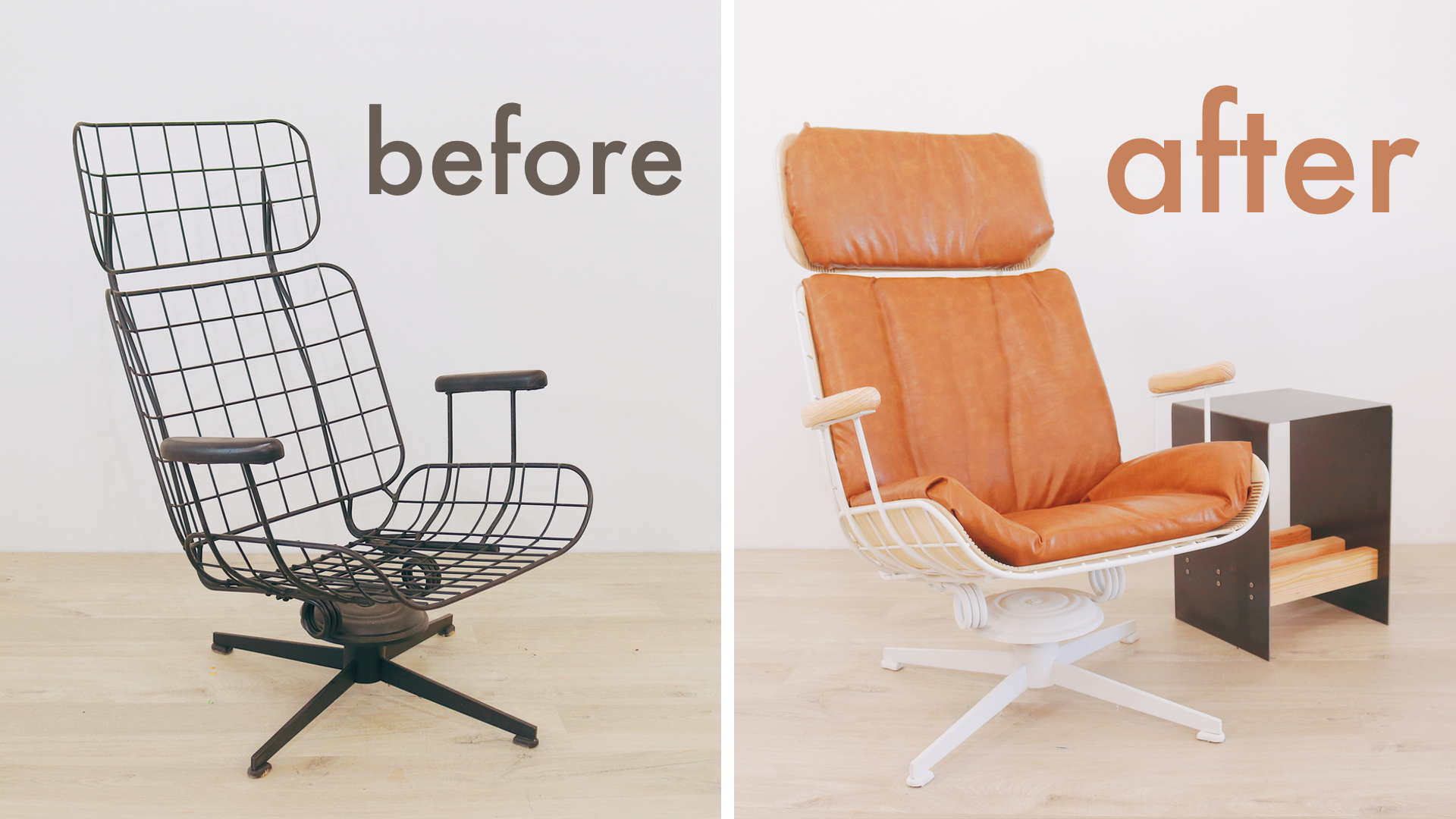  A fresh take on a vintage Eames-style outdoor lounge chair. By: Mike Montgomery | Modern Builds 