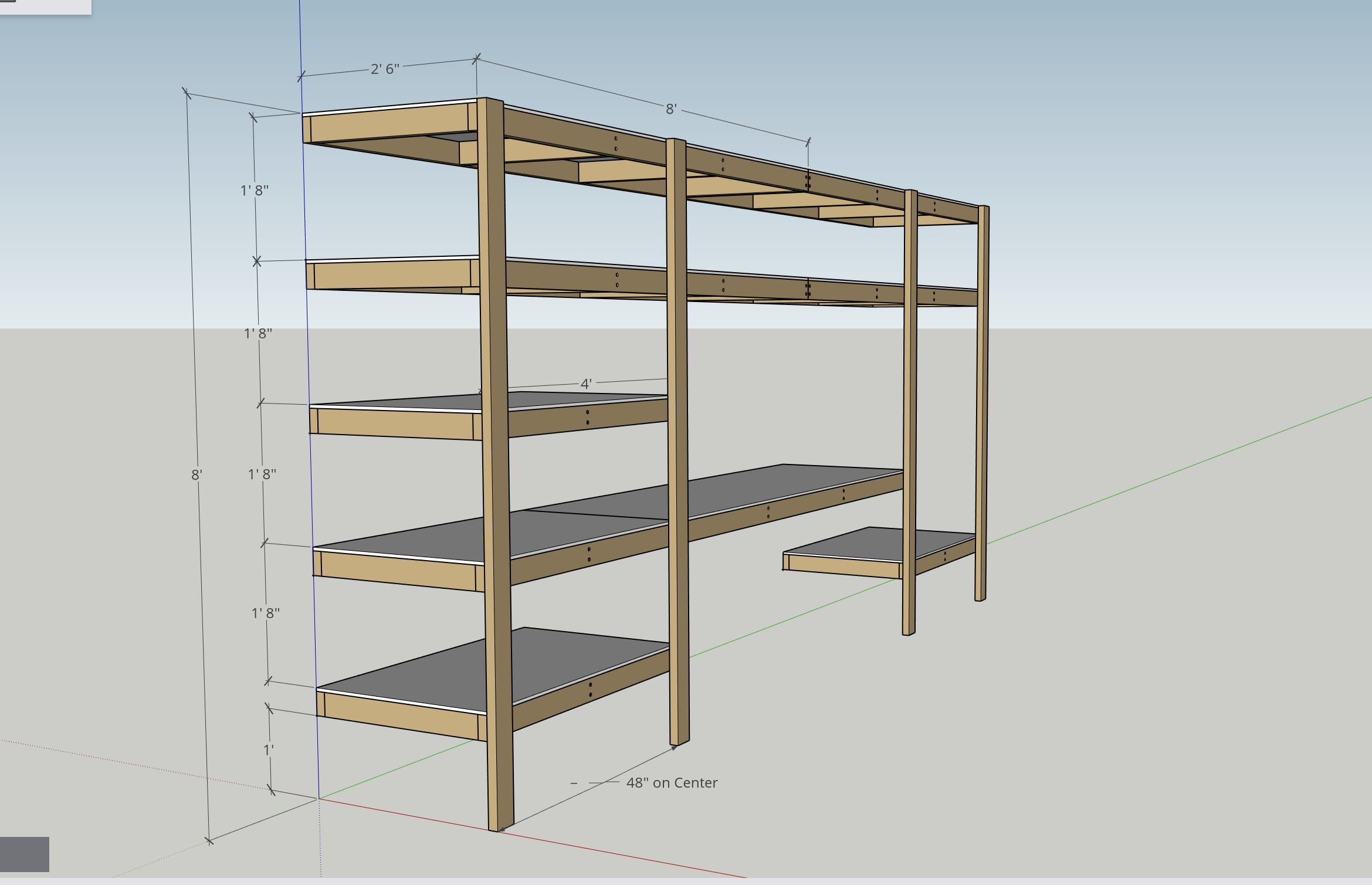 Diy Garage Shelves Modern Builds, Diy Shelves For Garage Storage