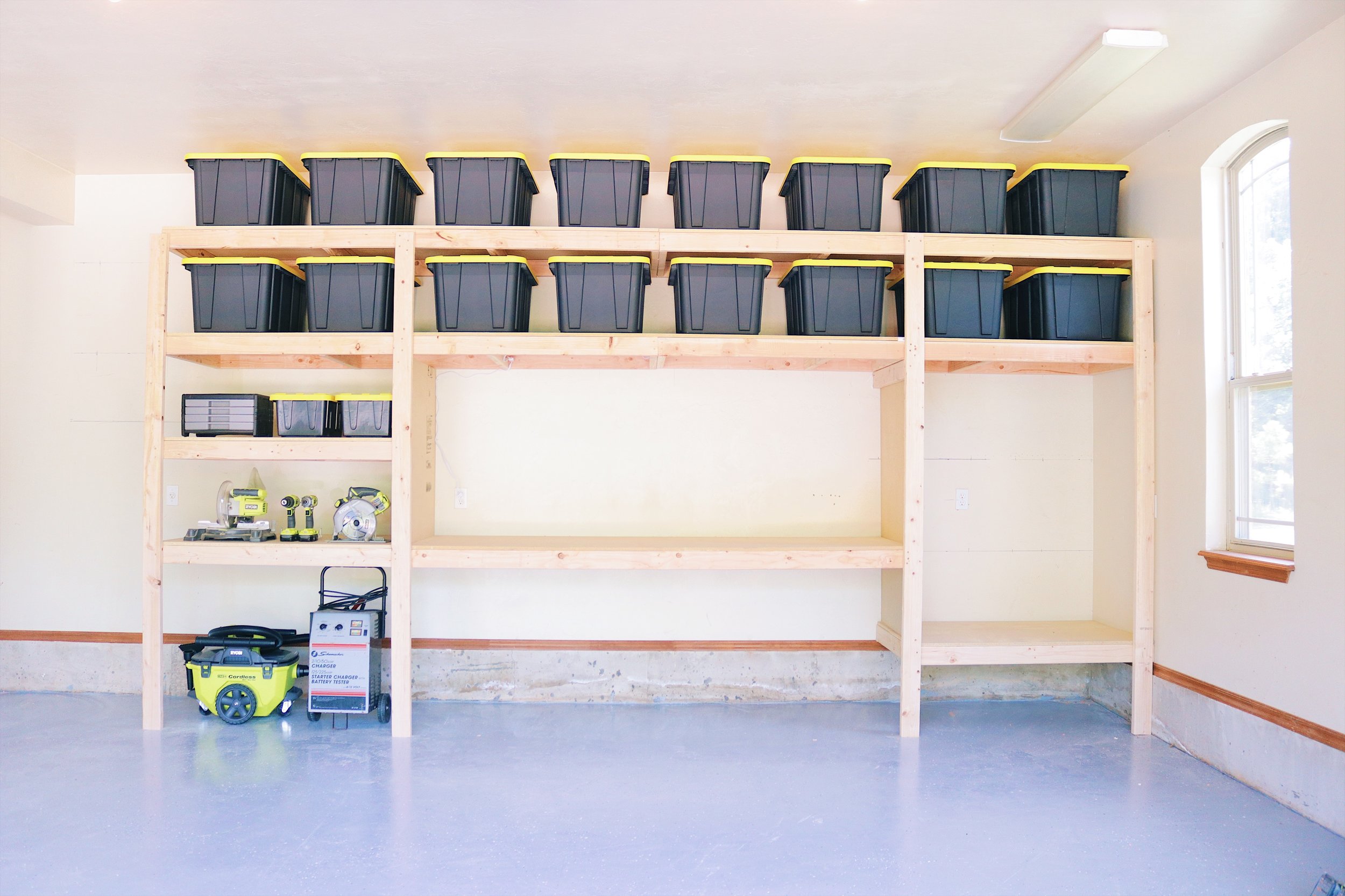 Diy Garage Shelves Modern Builds, Do It Yourself Garage Storage Cabinets Plans