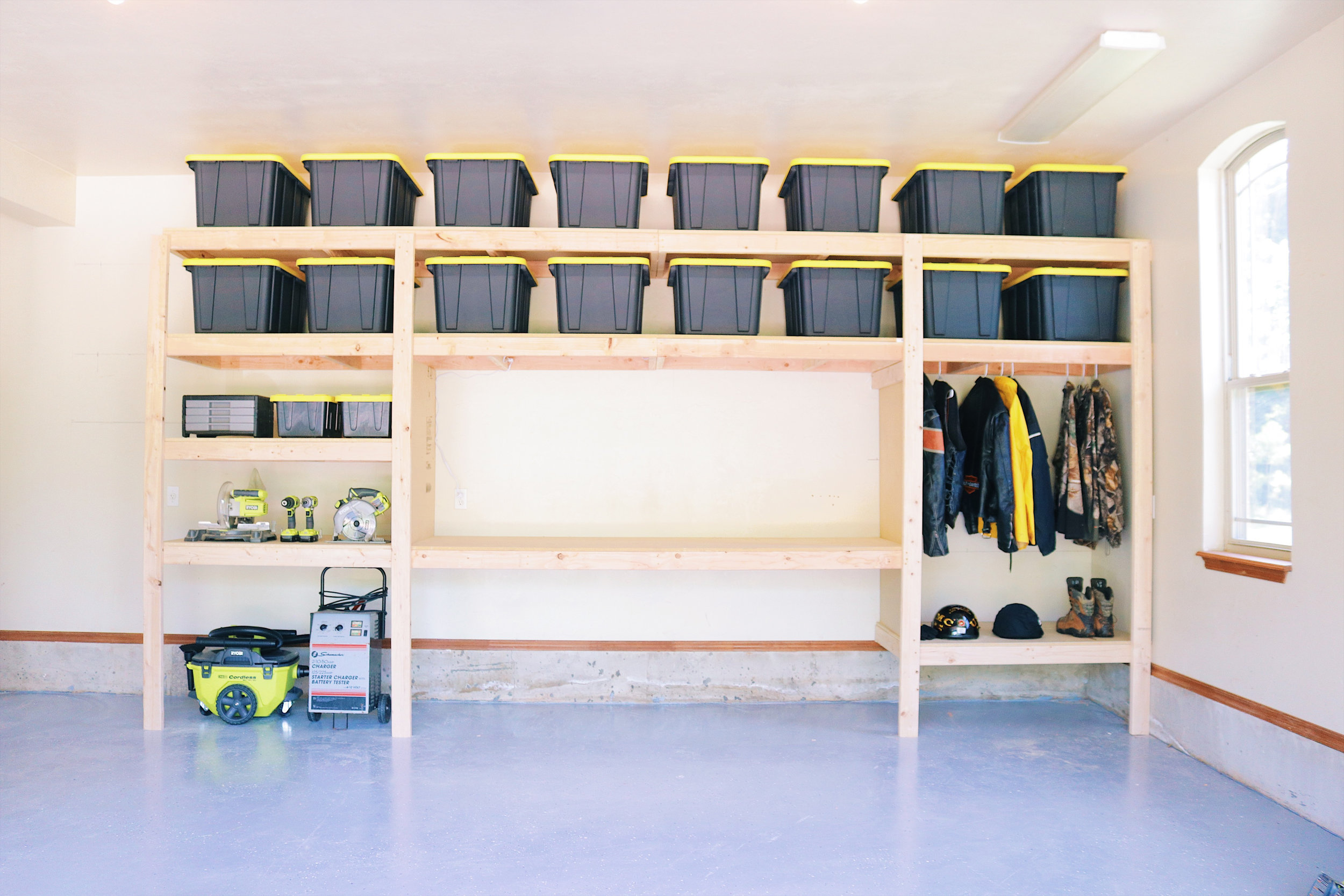 DIY Garage Shelves Modern Builds diy-garage-shelves-modern-builds