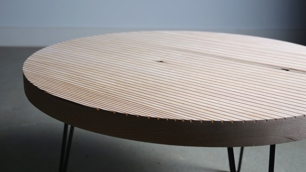 Diy Round Patterned Coffee Table, Round Coffee Table Diy Plans