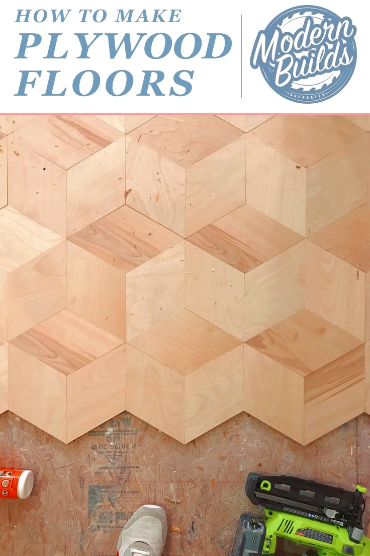 Plywood Flooring Stylish and Affordable Renovation