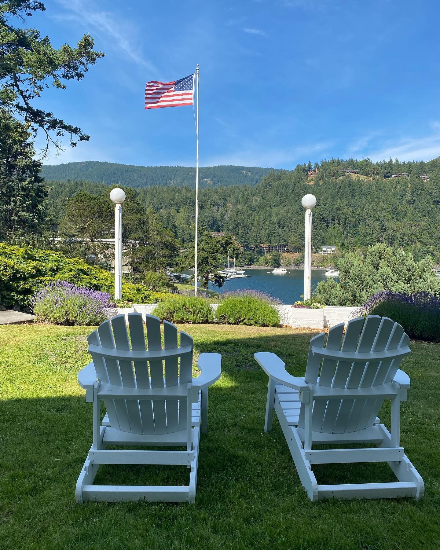 Happy 4th of July from all of us at Rosario!  #rosarioresort #orcasisland #4thofjuly