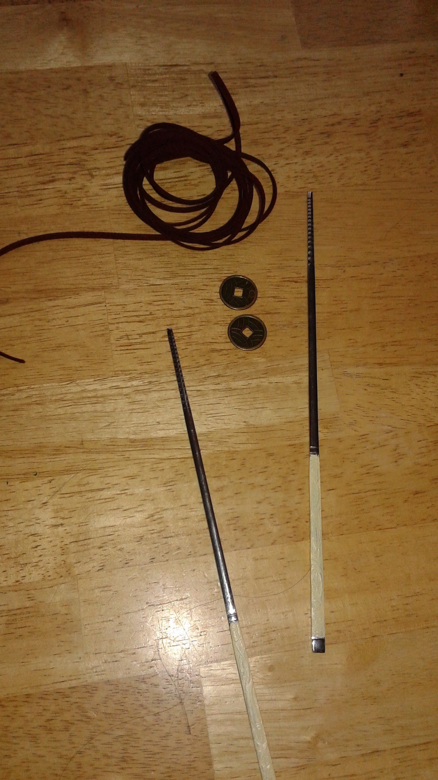 DIY Sword Hair Sticks Step 4