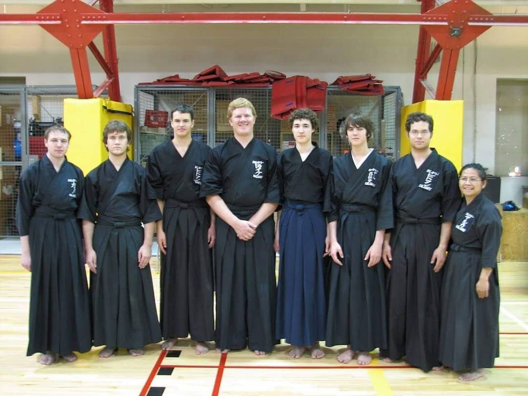 Throwback Thursday! This @kamusokai photo is from my first Iaido seminar and grading - back in...2007? #yycswordarts #yycmartialart #yycmartialarts #dojolife #dojo #Iaido #Jodo #ckf #budo #budolife #japaneseswords #japaneseswordmanship #japanesemarti