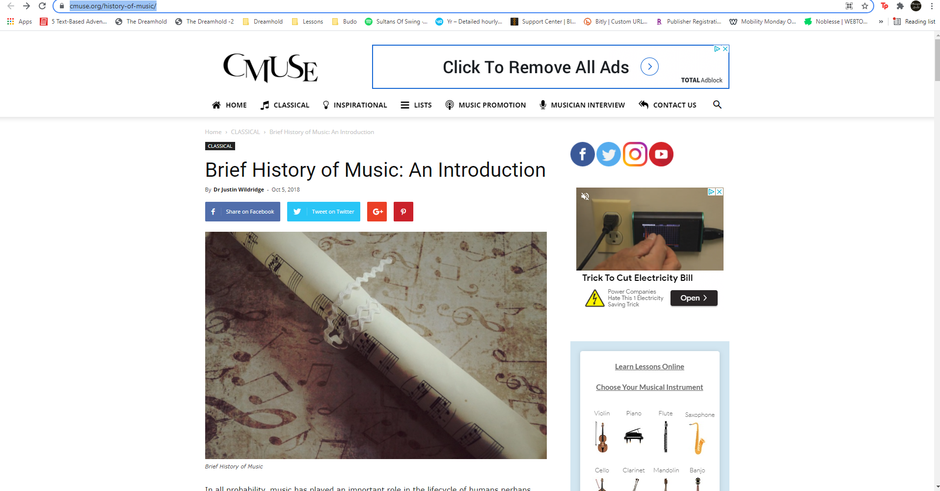 Student Website Review: CMUSE