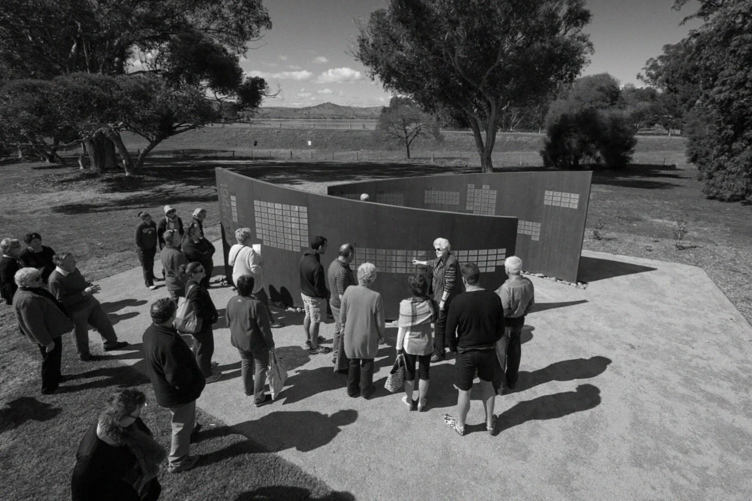  Bonegilla Arc project by MDW, Graphic Designers Albury Wodonga. 