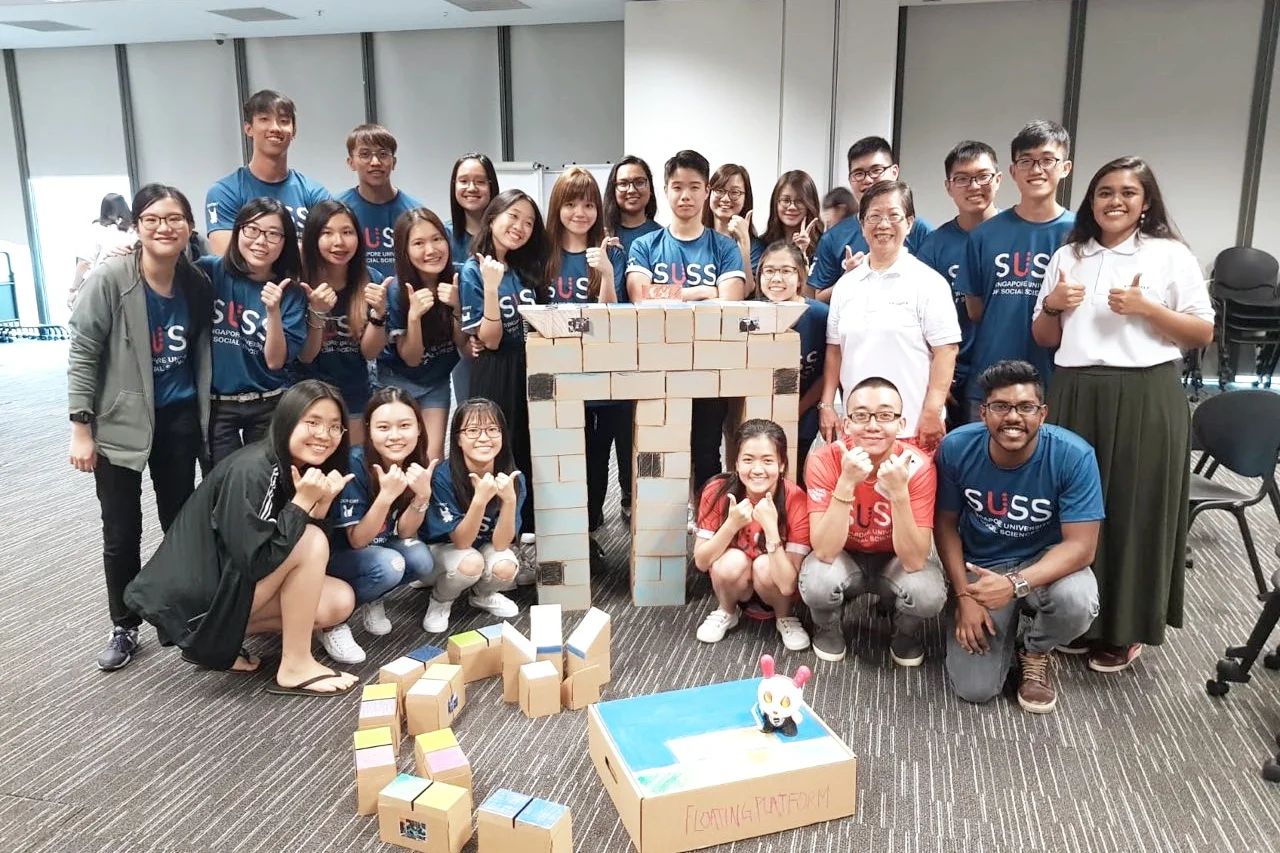 ‘L!VE Community’ customised program with Singapore University of Social Sciences (SUSS) first -year undergraduates.
