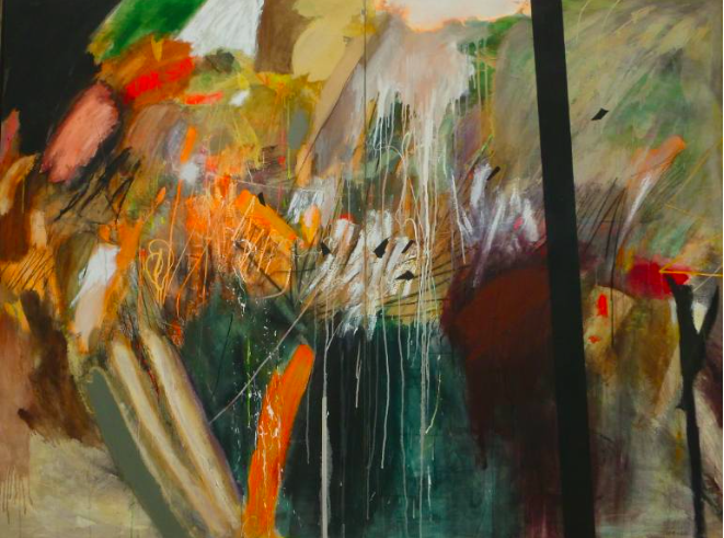 Enter the Garden. 70x94 William Kendall United States Painting Size: 70 H x 94 W x 2 in.png