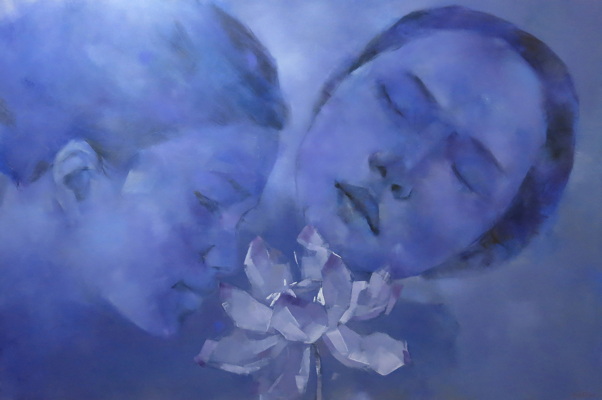 The lotus-122x183cm oil on canvas price 9000usd copy.jpg