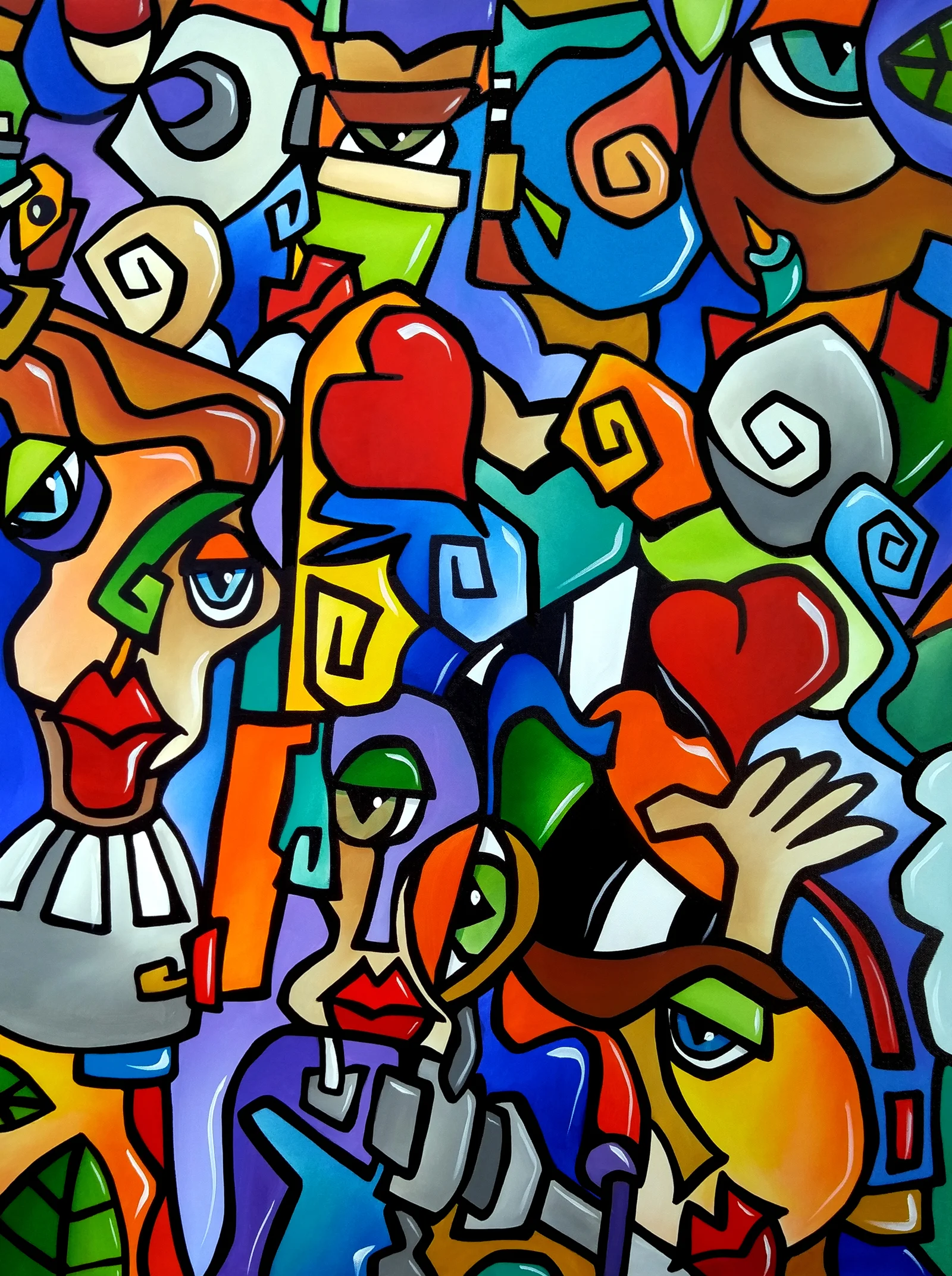 Pop-403-3040-GW-Original-Abstract-Pop-Art-Side-Show-1 copy.jpg