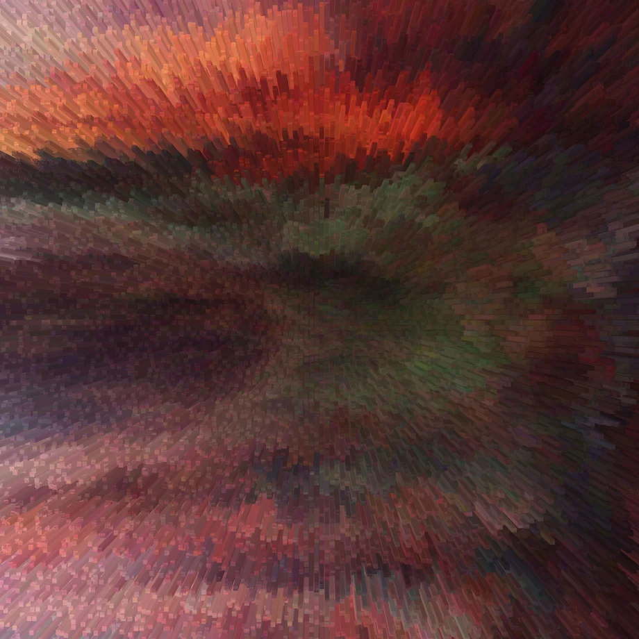 12SunsetInTheDell_36x36_AnneCherubim.jpg