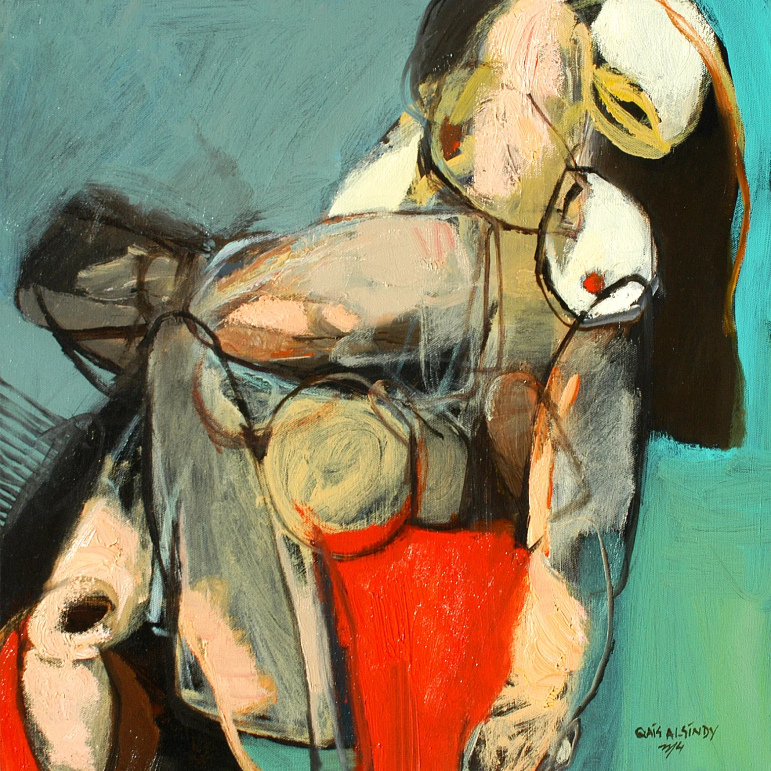 Deferred Dreams_ 20X20 inches, oil on canvas.$3500 copy.jpg