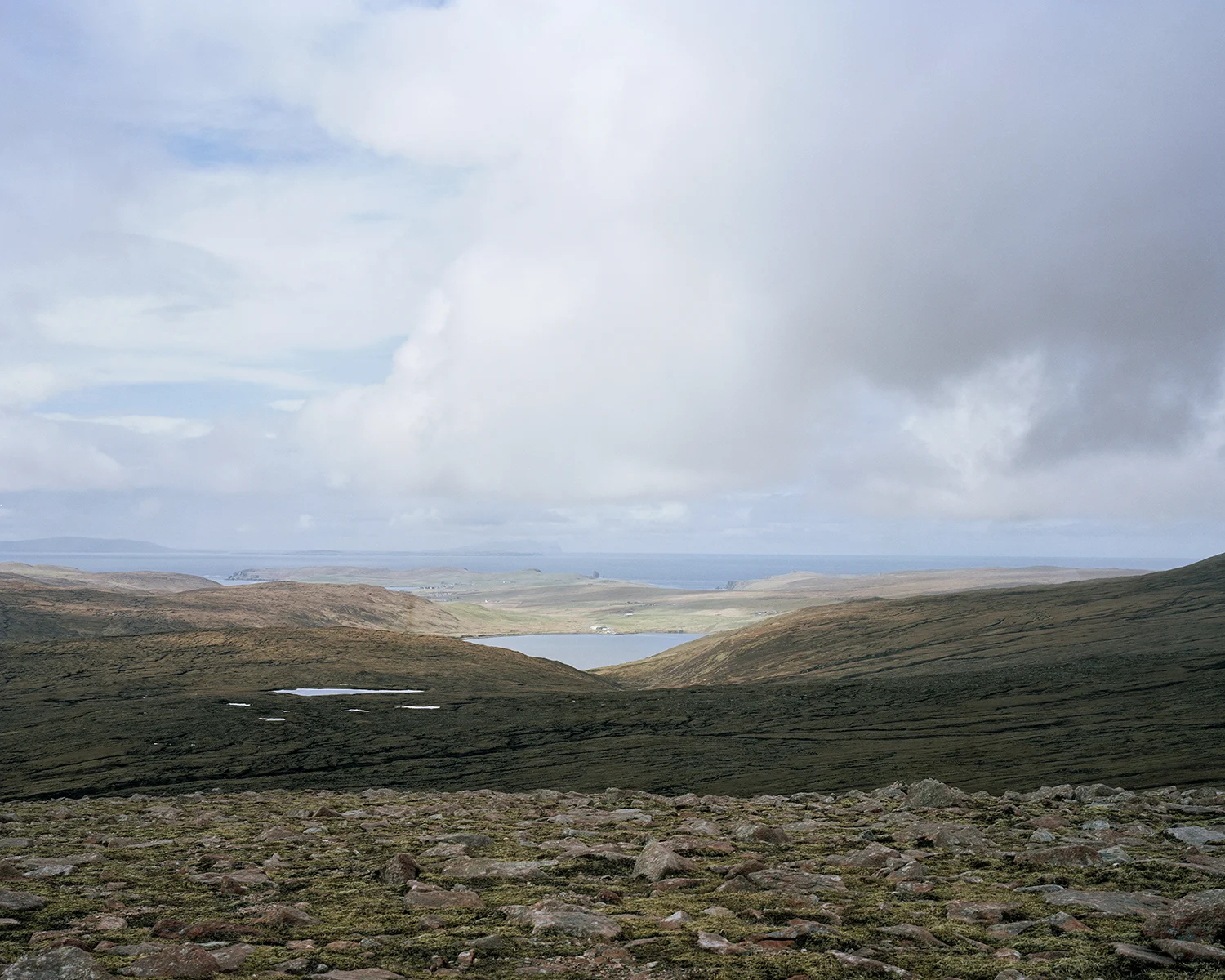 Collafirth Hill, area of former NATO ACE high radio transmitter from the cold war