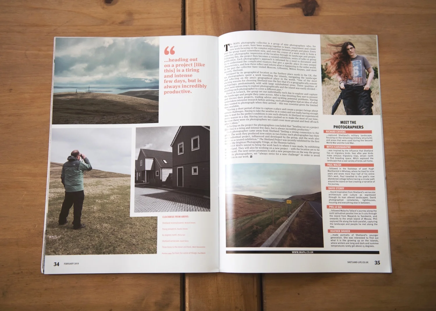 MAP6 Featured in Shetland Life
