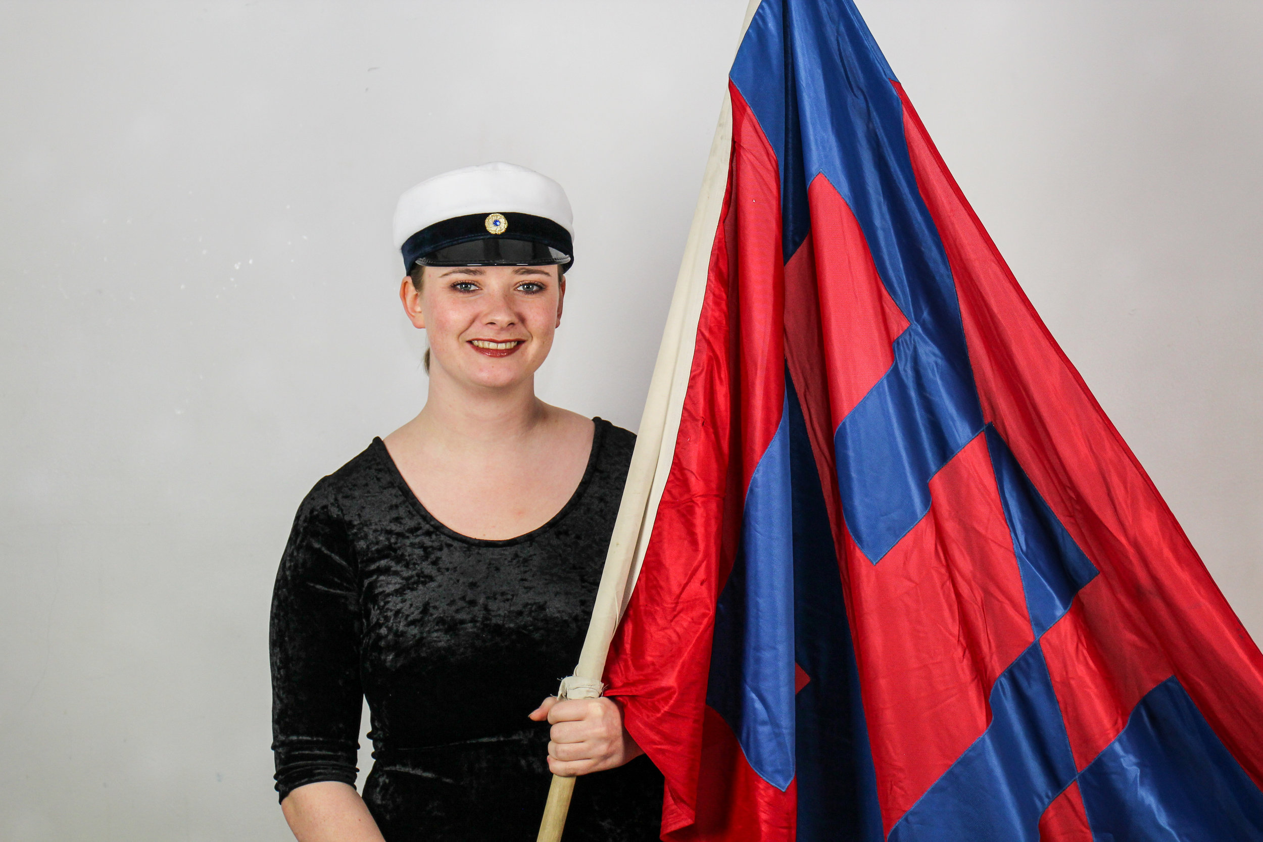 Norah Jonsson, standard-bearer.