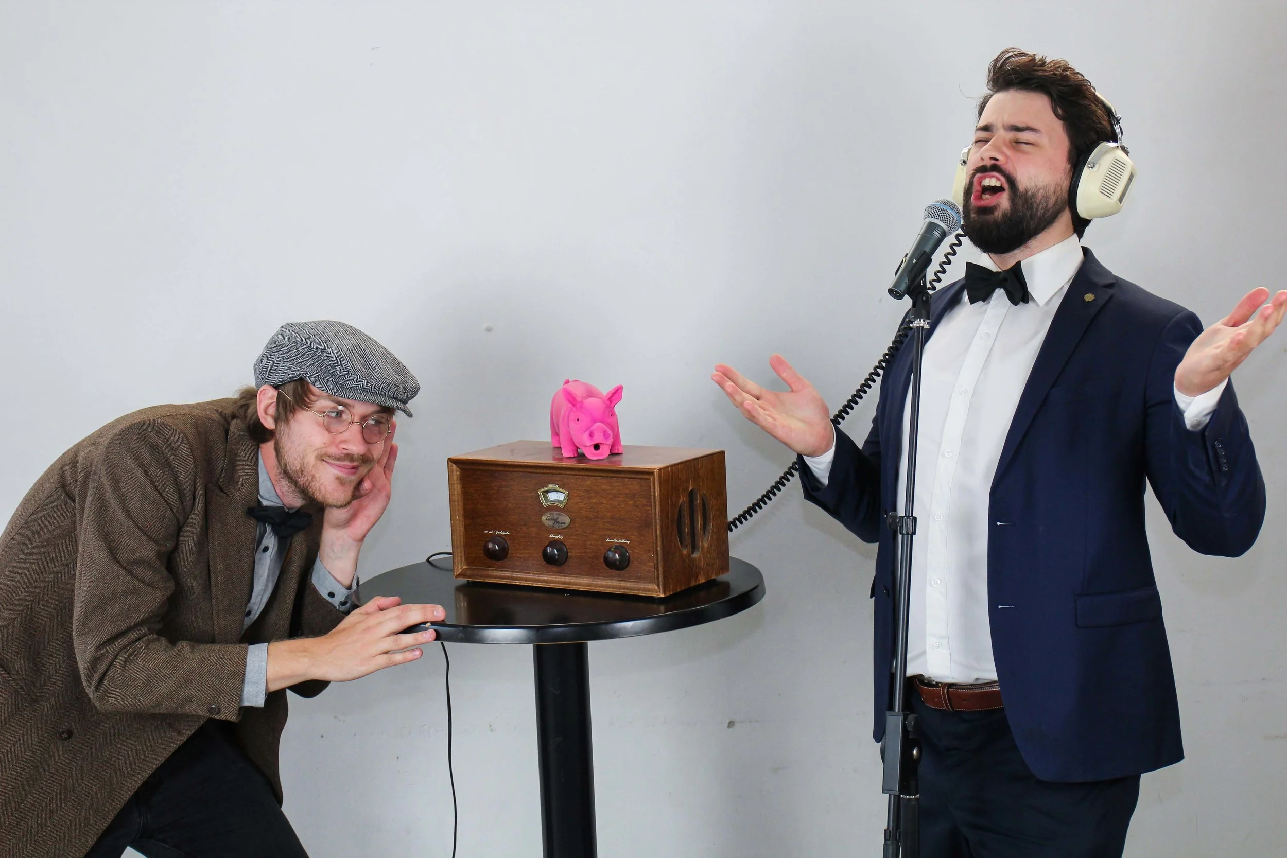 Daniel Willén and John-Henry Markbo, radio foremen.
