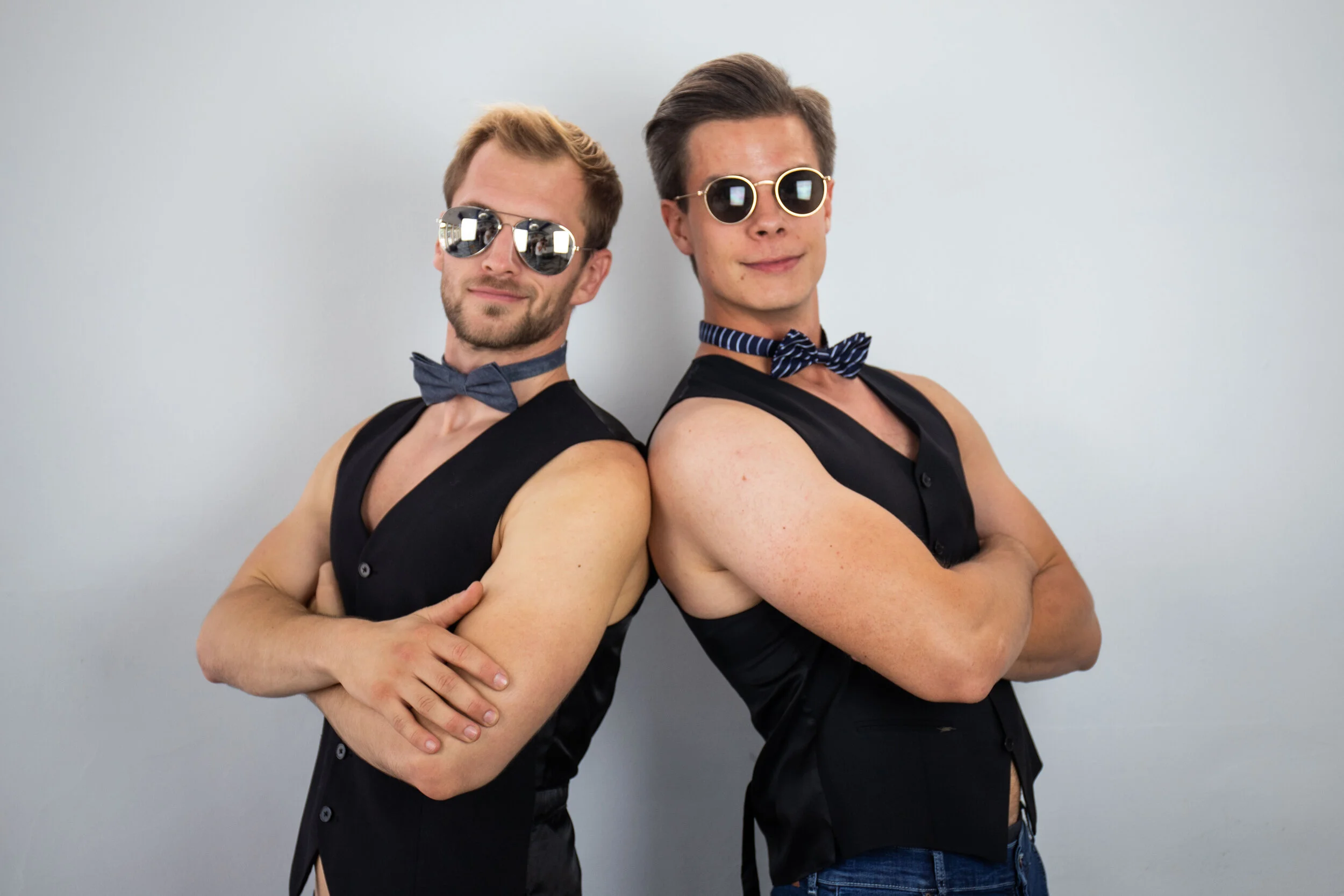 Eric Kranz och Nicolas Pershaf, Sexmästare.