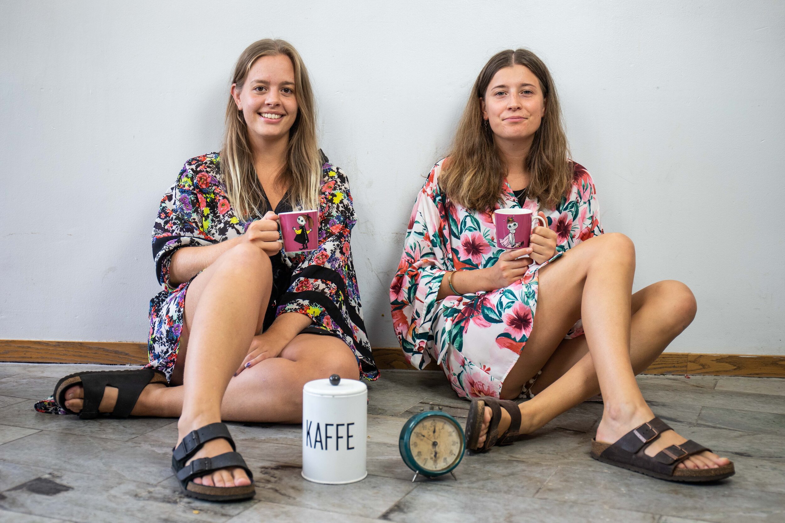 Nathalie Taurinen och Linnea Henriksson