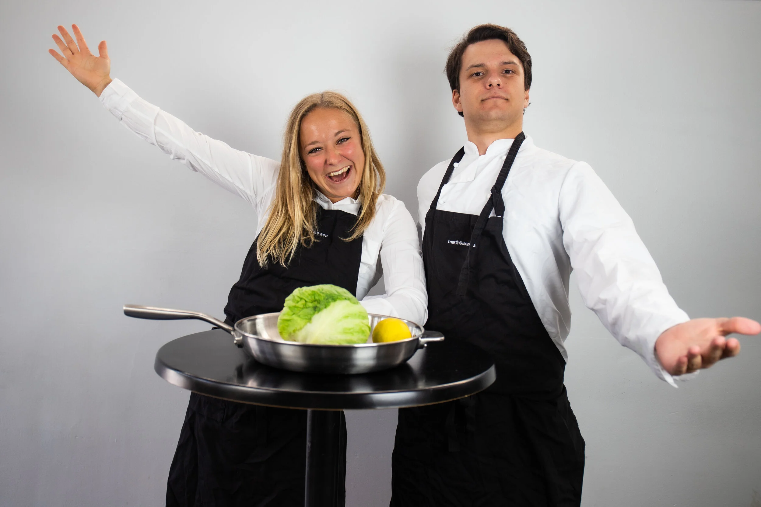 Nanna Malmbord Rasmussen och Sigfrid Forsberg