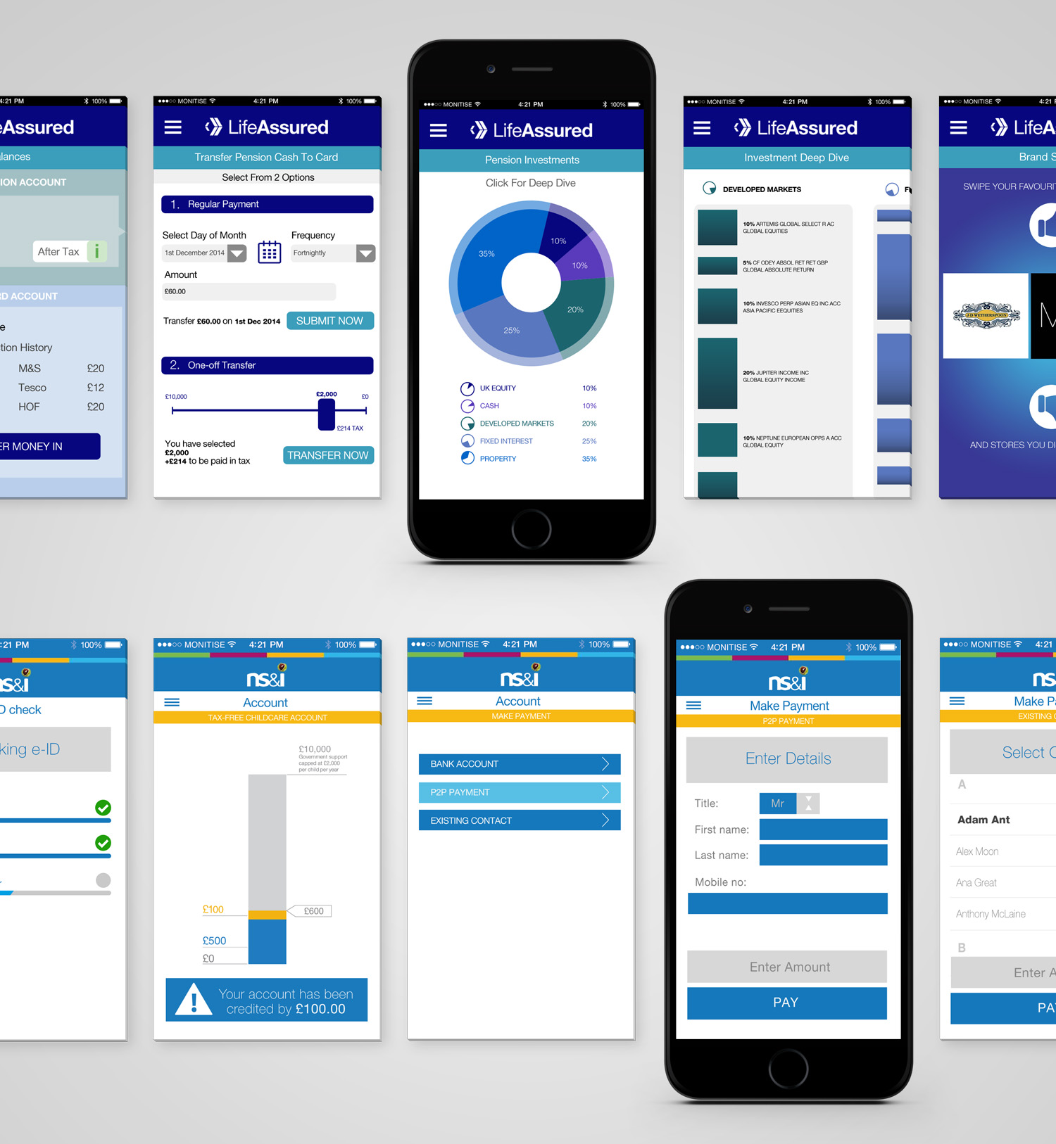 UX/UI for company clients